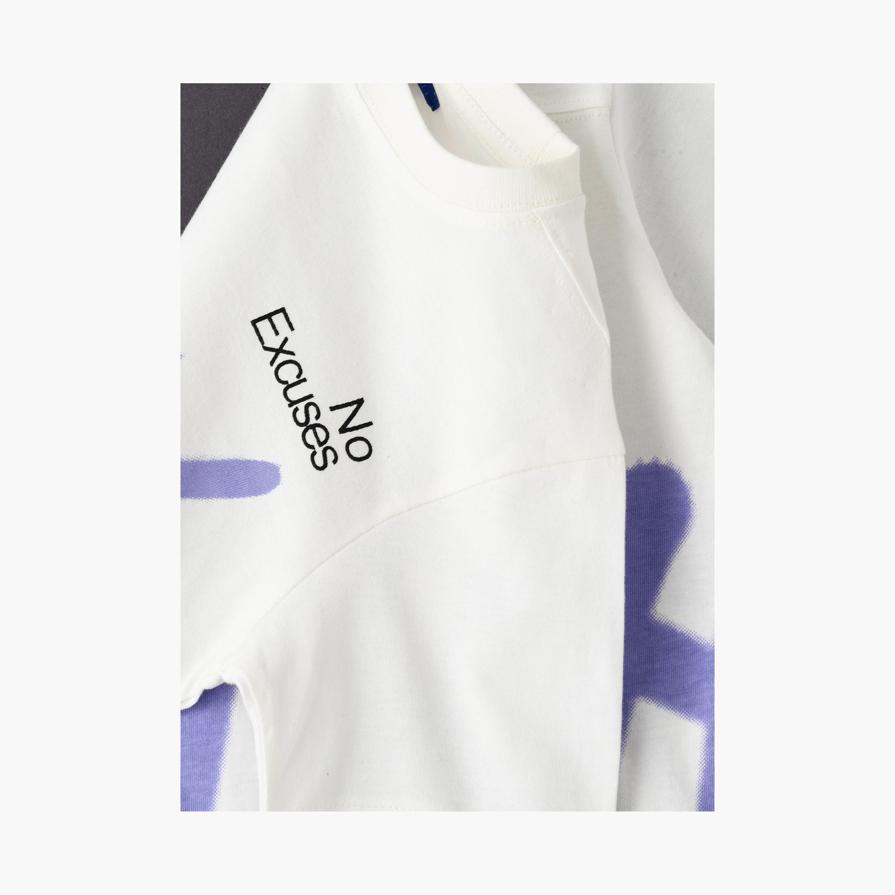 تي شيرت بأكمام قصيرة مطبوع من يونيك كيدز-boys-clothing-tshirtsandpolos-image-4