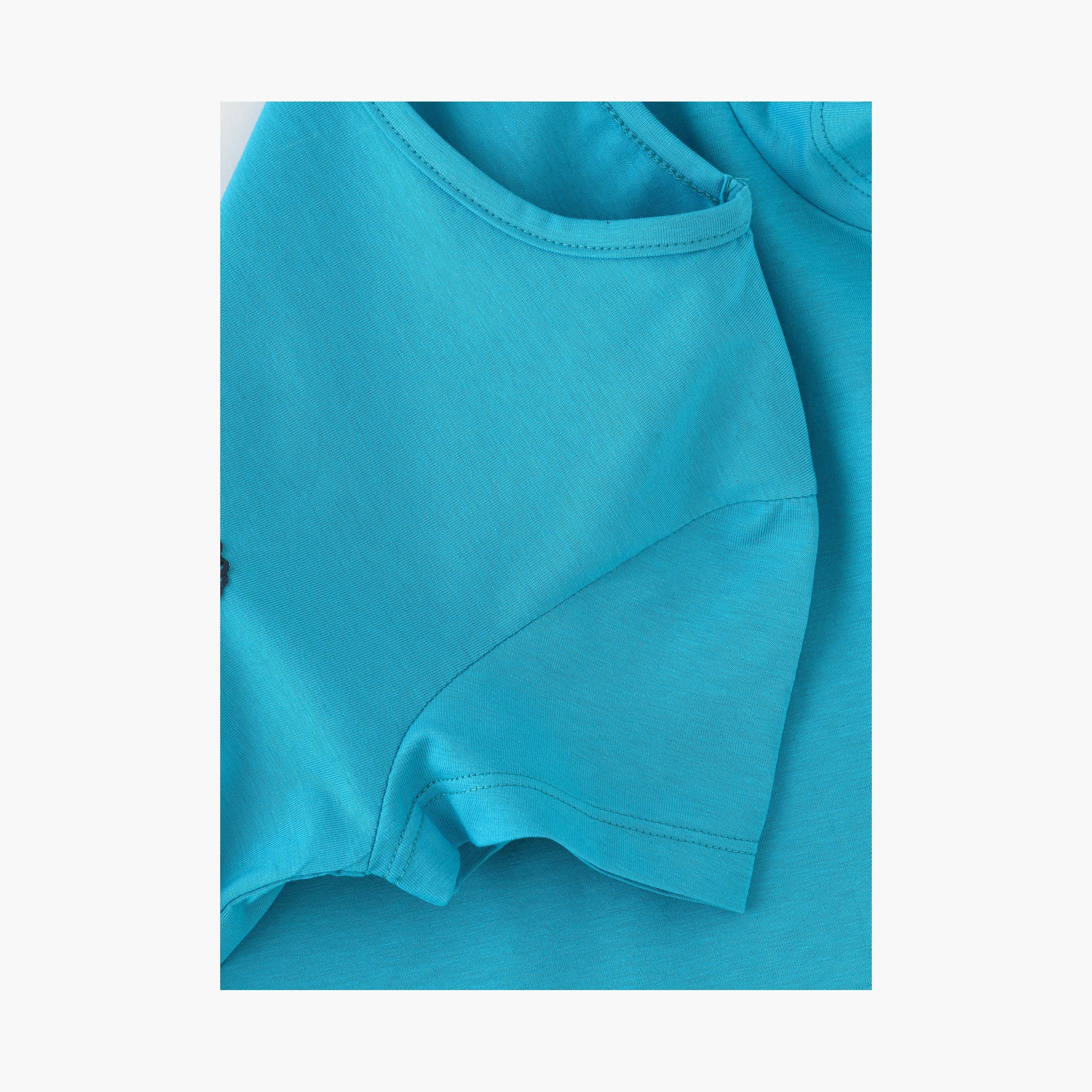 UniqKidz Embellished Short Sleeves T-Shirt-girls-clothing-tshirts-image-4