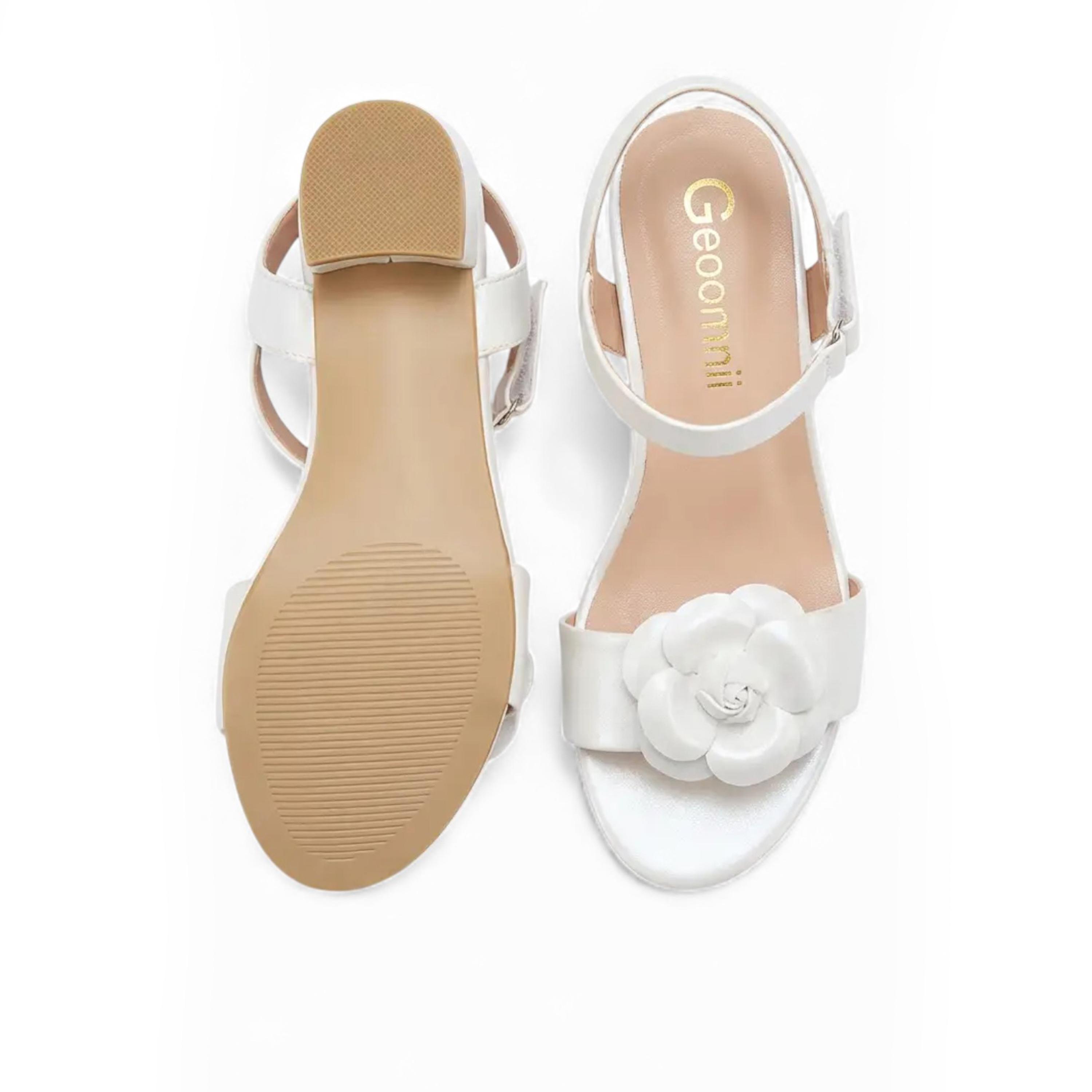 جيومني - صندل ميسي بكعب عالٍ ومشبك وحلقة للبنات | CLD0326-52-WHITE-girls-shoes-sandals-image-3