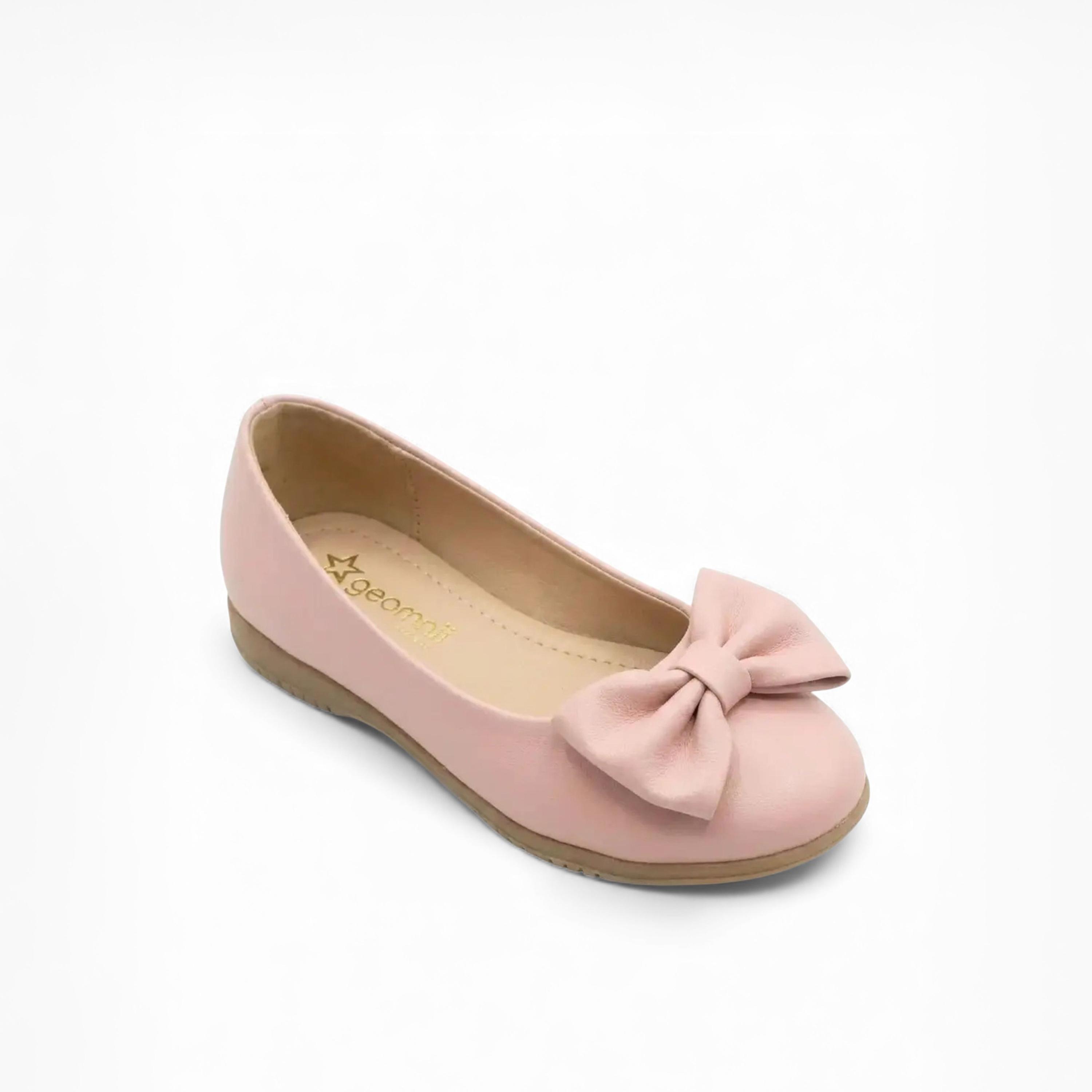Geoomnii Girls Slip-On Roberta Round Toe Ballerinas | CLD0911-7-PINK-girls-shoes-ballerinas-image-1