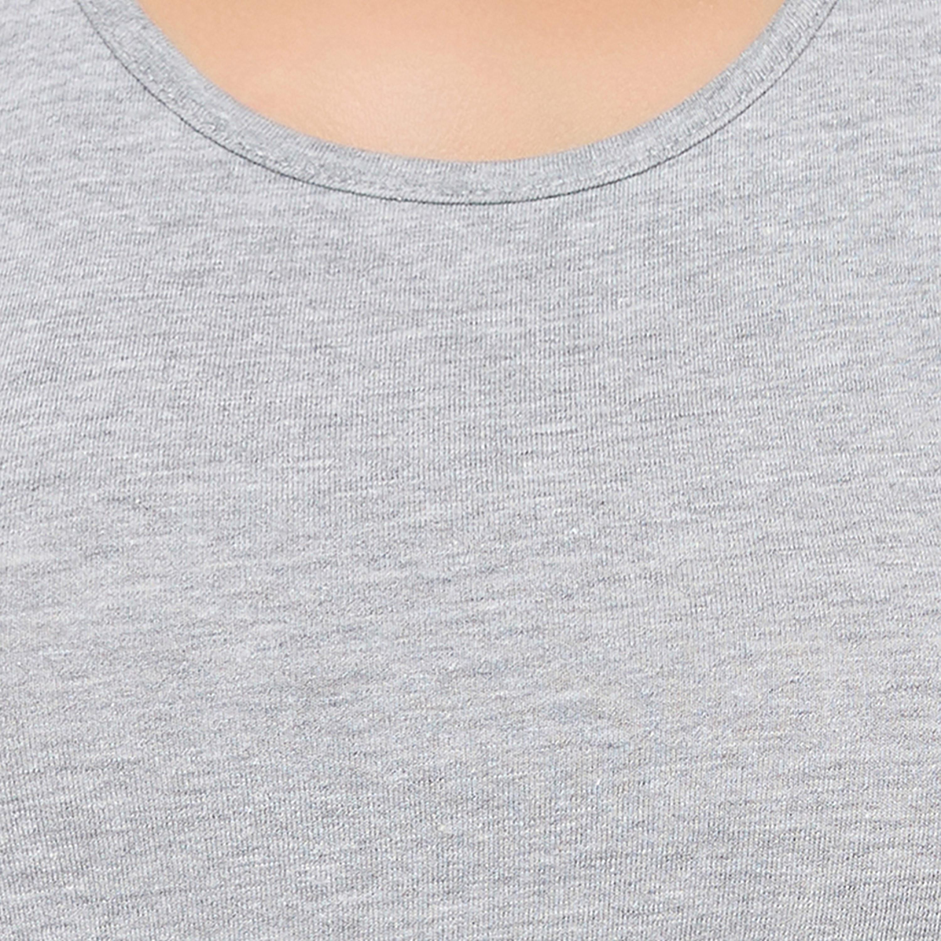 Clovia Cotton Women's Tank Top in Grey-women-clothing-lingerie-camisoles-image-5