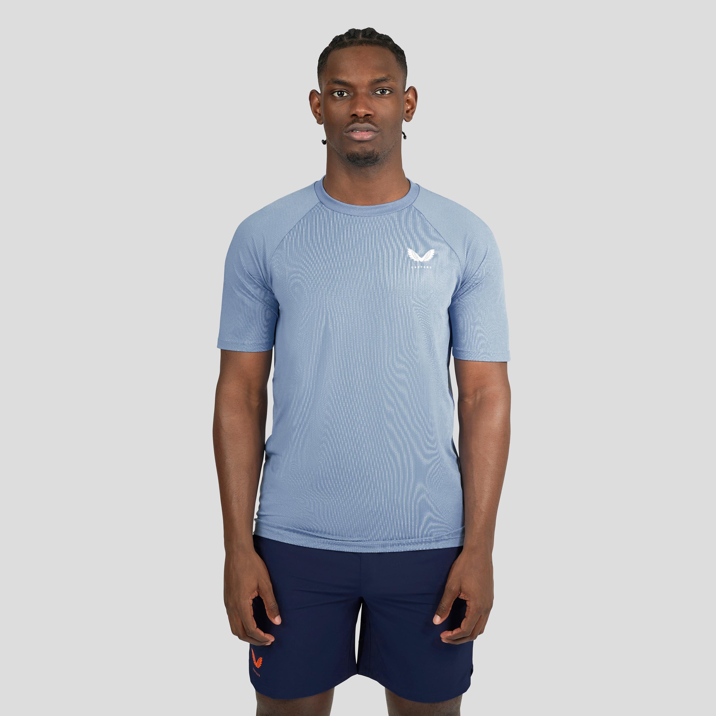 Castore Men's Logo Crew Neck Raglan Short Sleeves Tee-men-clothing-sportswearandactivewear-tshirtsandpolos-image-1
