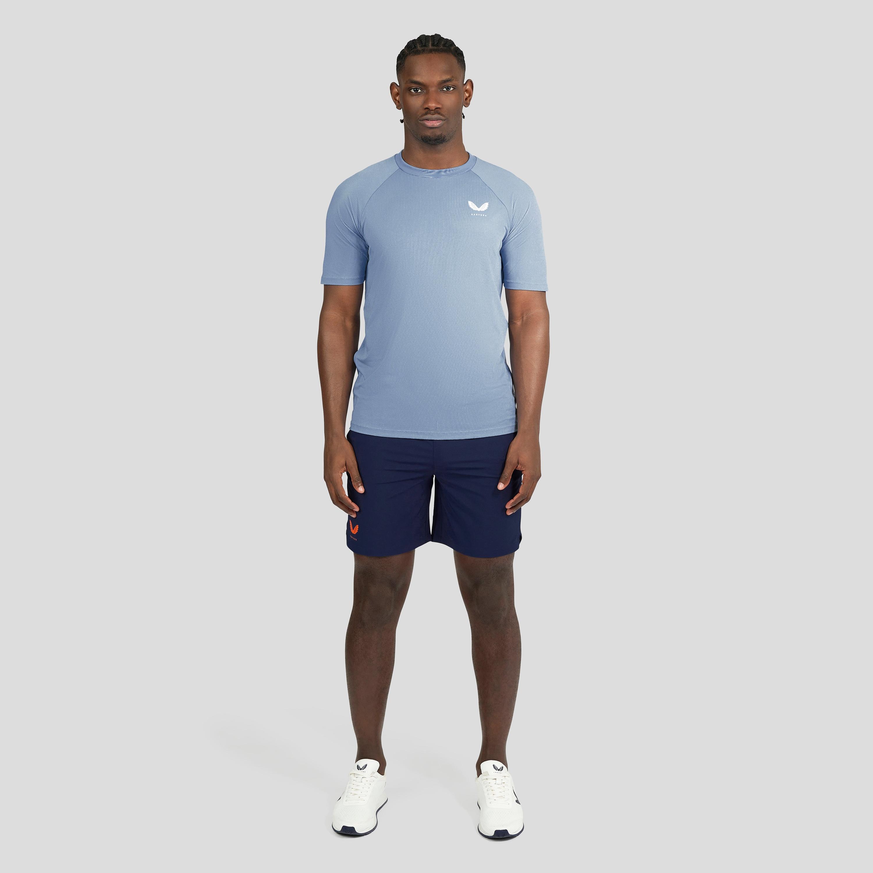 Castore Men's Logo Crew Neck Raglan Short Sleeves Tee-men-clothing-sportswearandactivewear-tshirtsandpolos-image-3