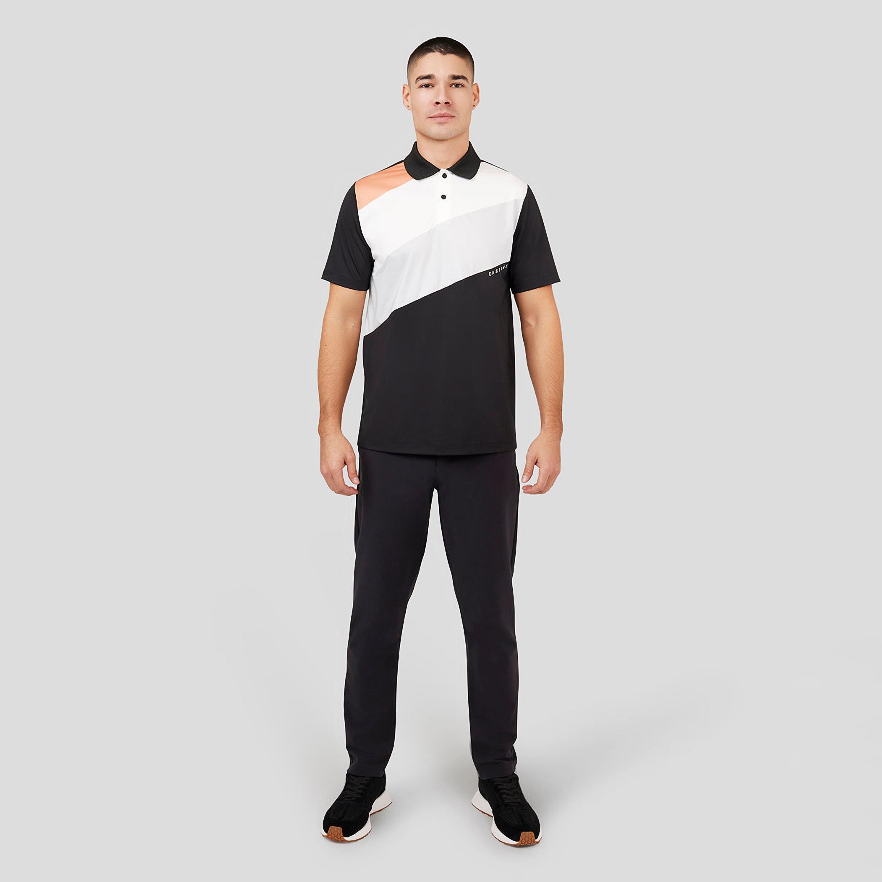 Castore Men's Color Block Collared Short Sleeves Polo T-Shirt-men-clothing-sportswearandactivewear-tshirtsandpolos-image-3
