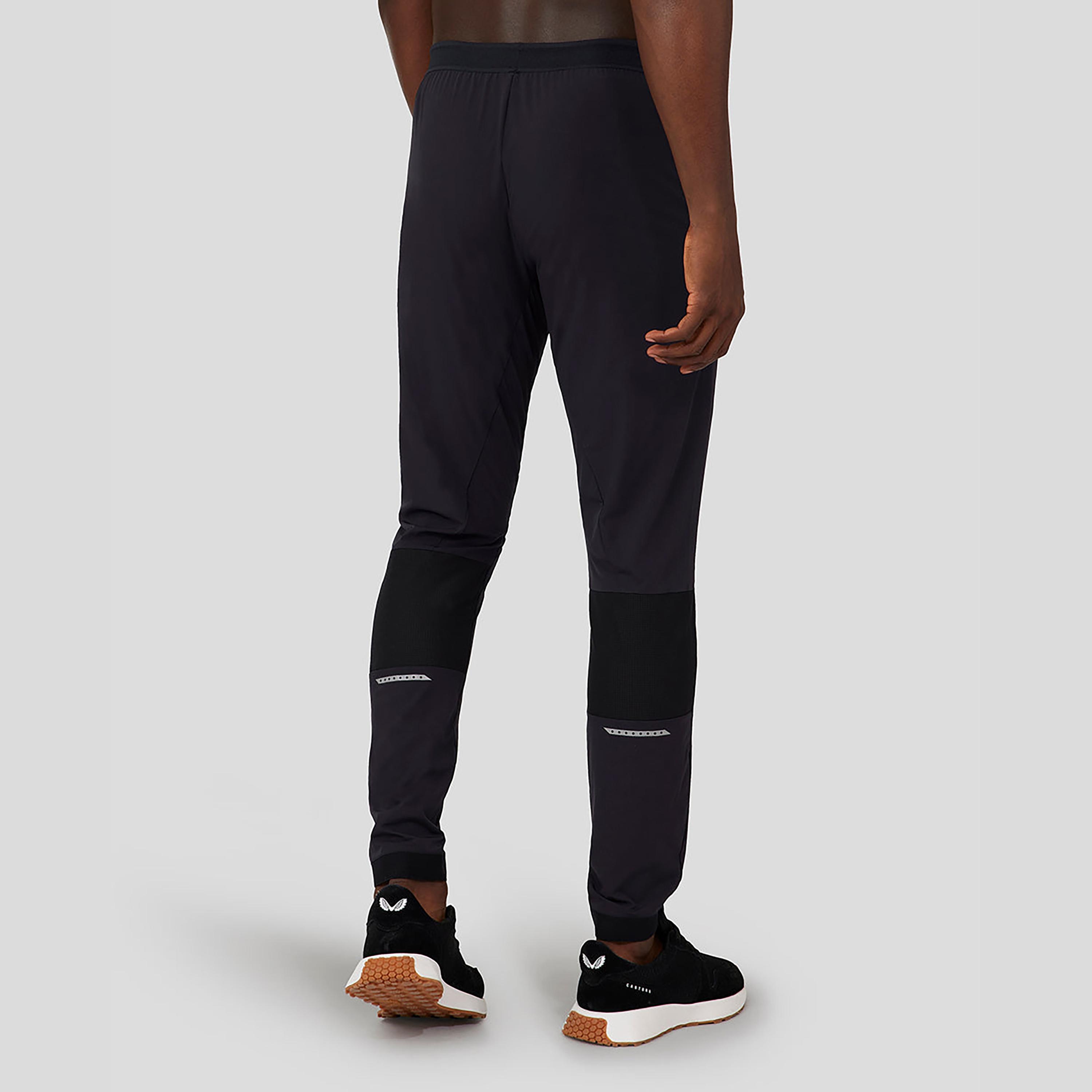Castore Elasticated Waistband Men's Carbon Capsule Woven Jogger - Black-men-clothing-sportswearandactivewear-bottoms-image-2