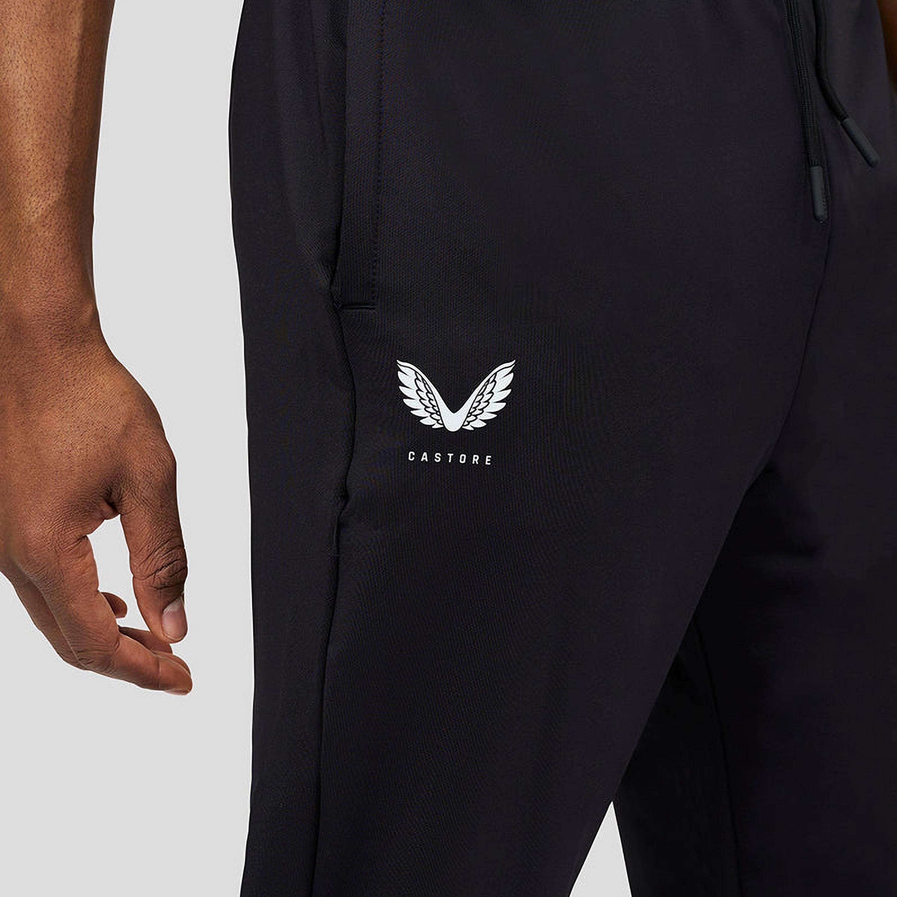 Castore Elasticated Waistband Men's Standard Tracksuit Trouser - Black-men-clothing-bottoms-joggers-image-3