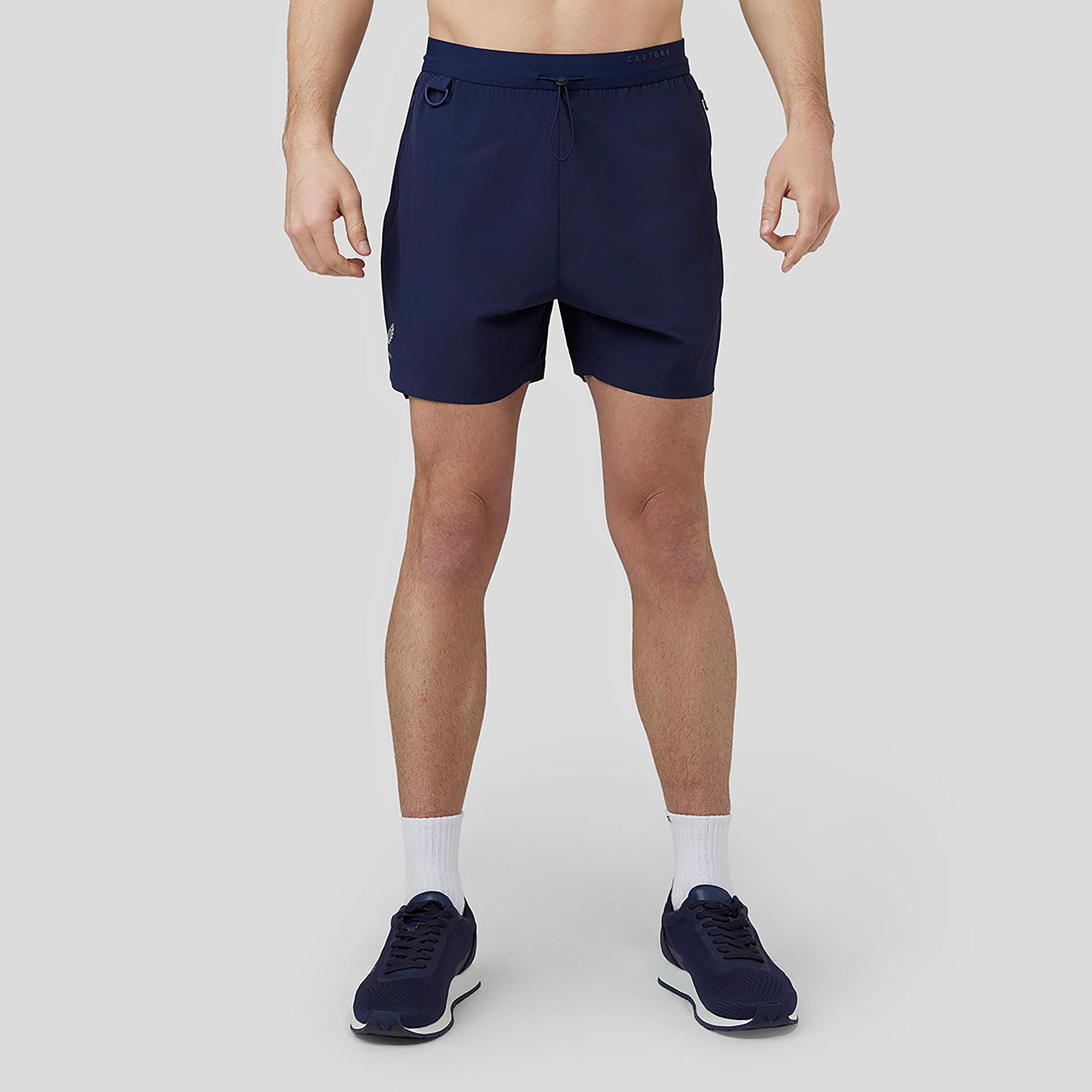 Castore Cord Fastener Men s Trail Running Shorts Navy