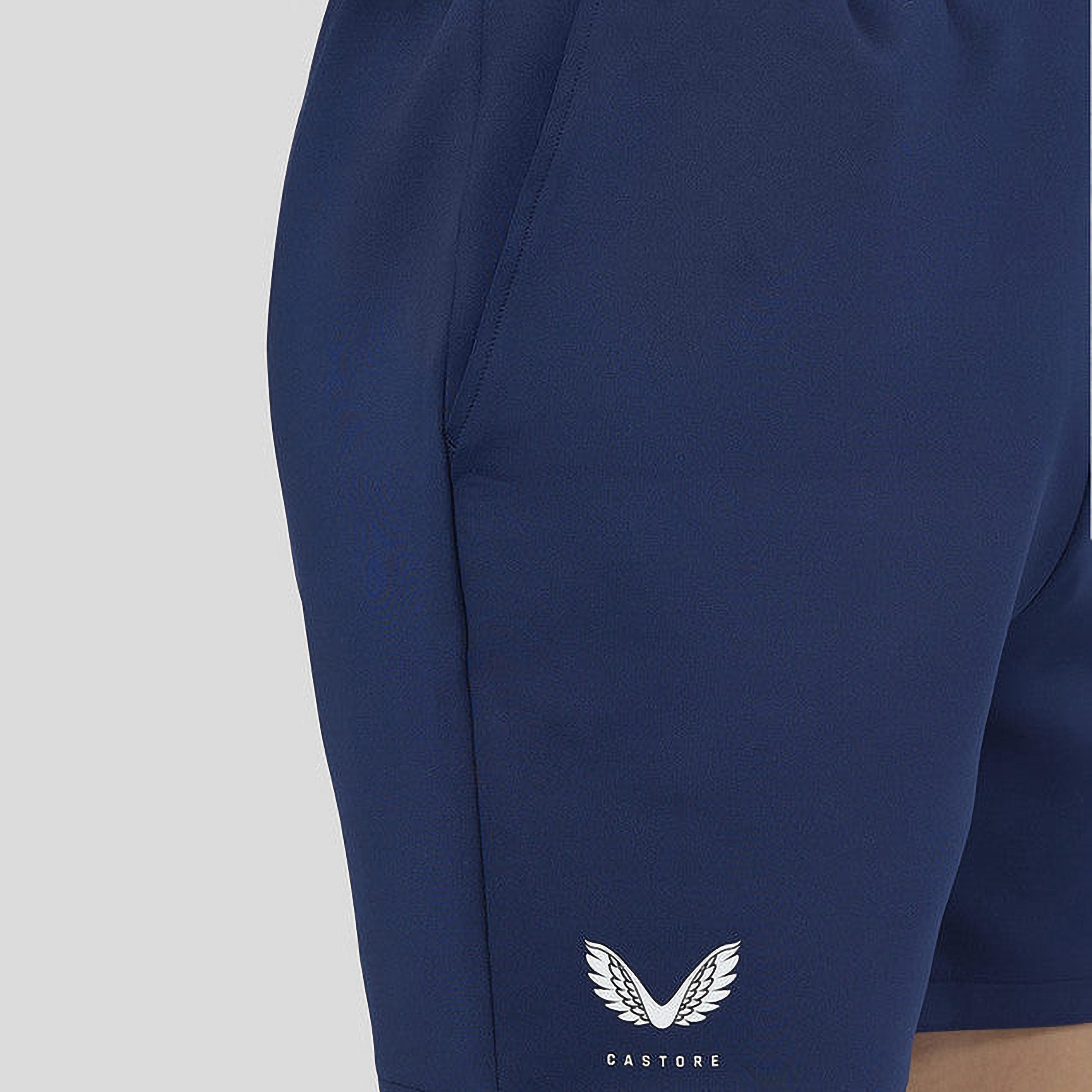Castore Elasticated Waistband Men's Scuba Shorts - Blue-men-clothing-sportswearandactivewear-bottoms-image-3