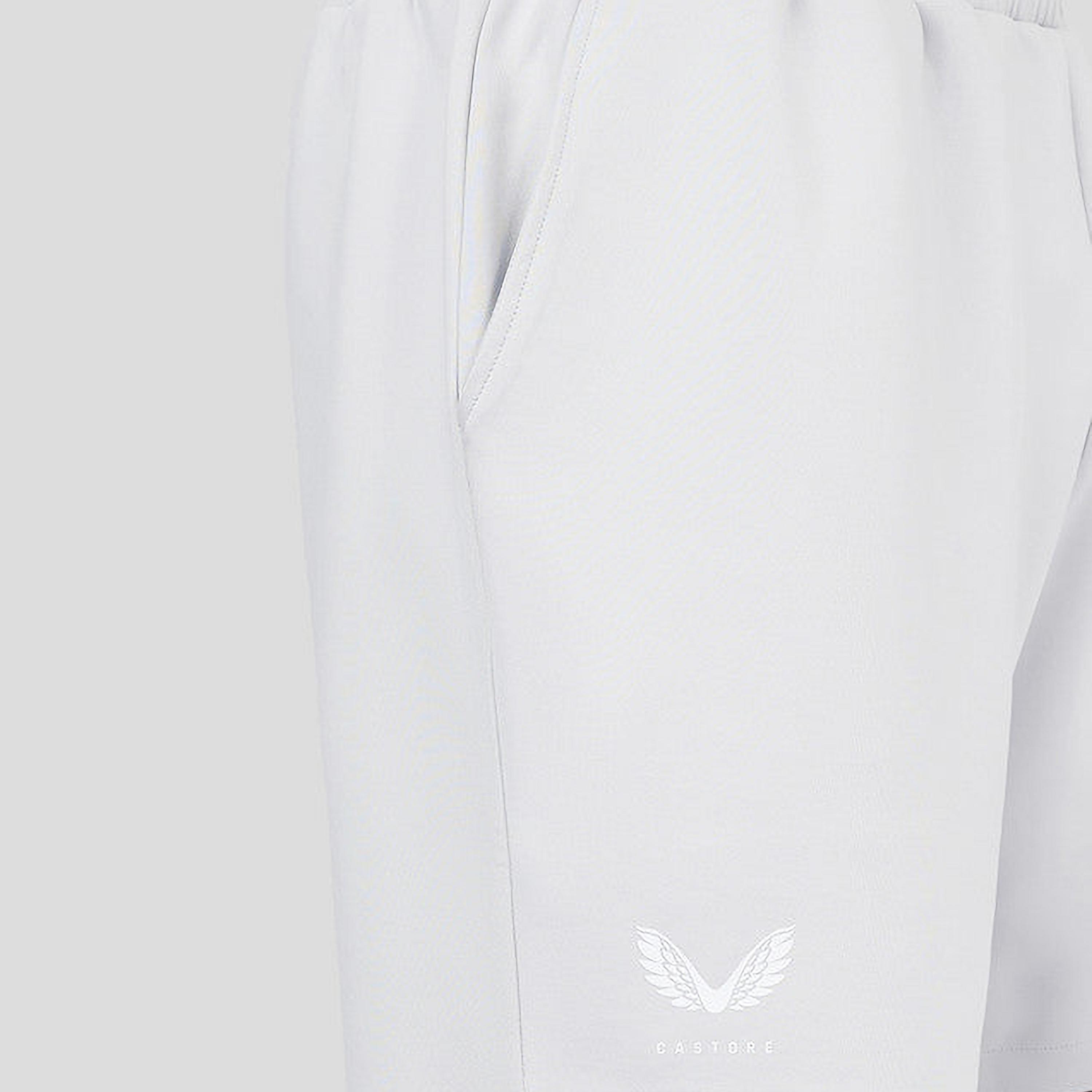 Castore Elasticated Waistband Men's Scuba Shorts - Mist Grey Marl-men-clothing-sportswearandactivewear-bottoms-image-2