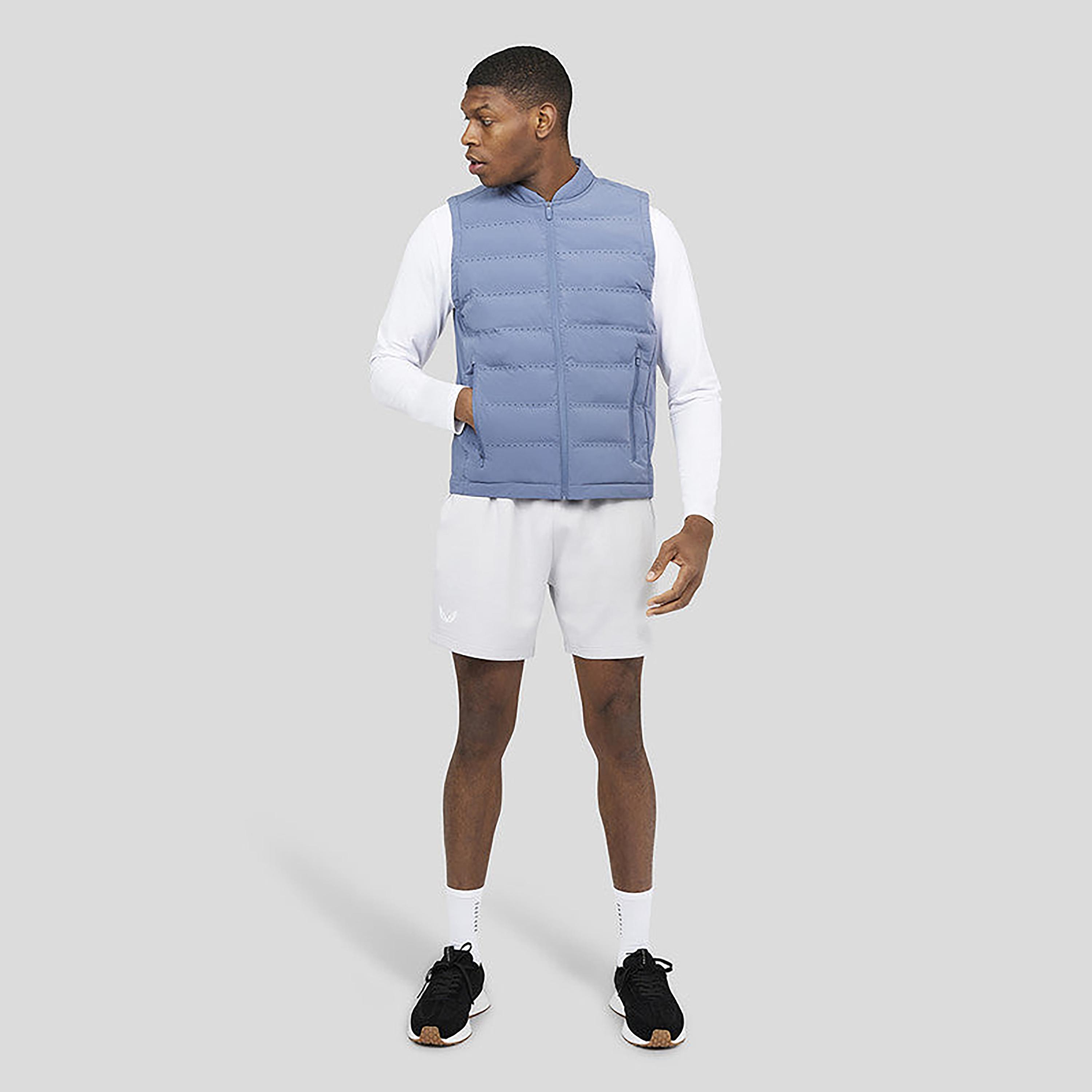 Castore Elasticated Waistband Men's Scuba Shorts - Mist Grey Marl-men-clothing-sportswearandactivewear-bottoms-image-3