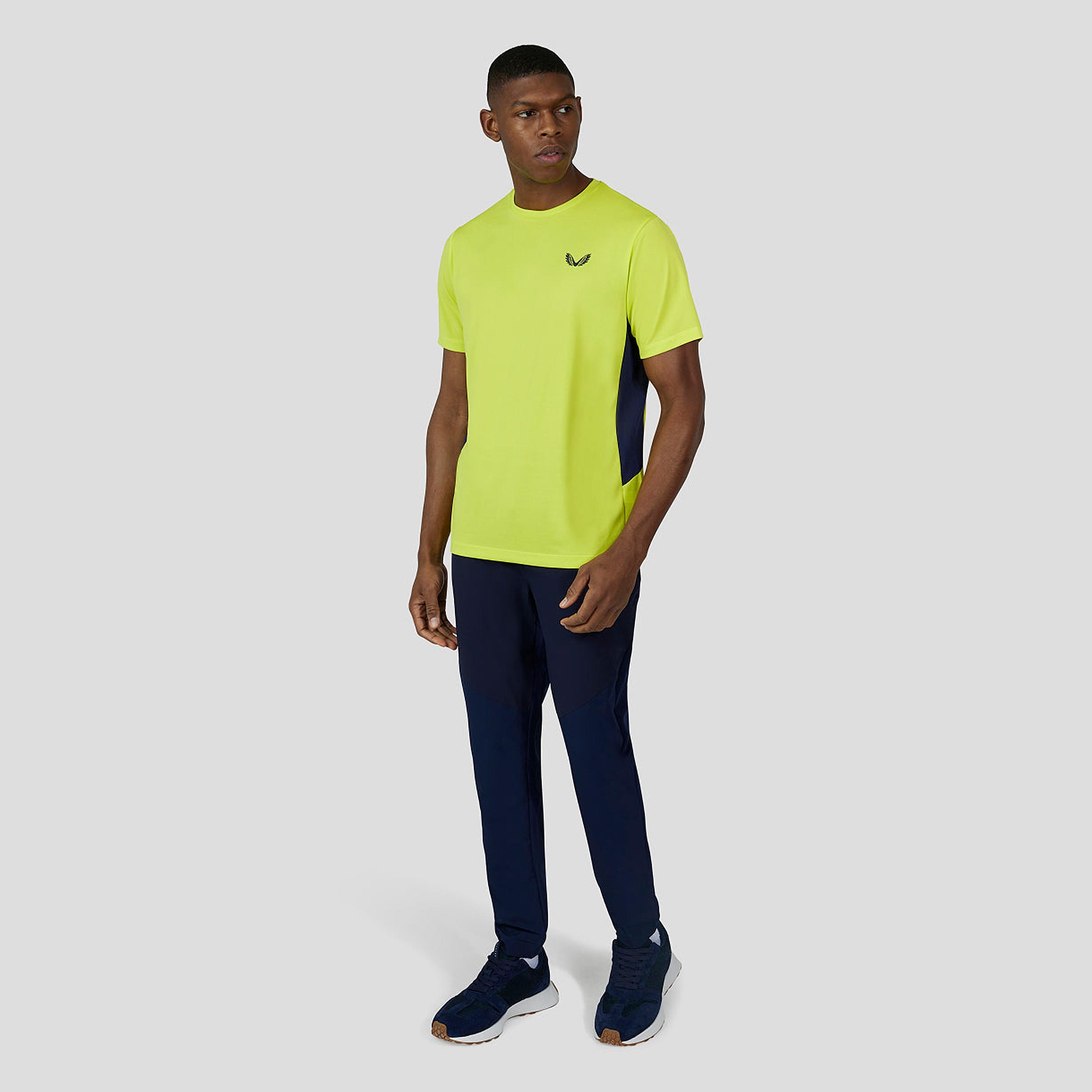 Castore Men's Crew Neck Short Sleeves Midlayer-men-clothing-sportswearandactivewear-tshirtsandpolos-image-3
