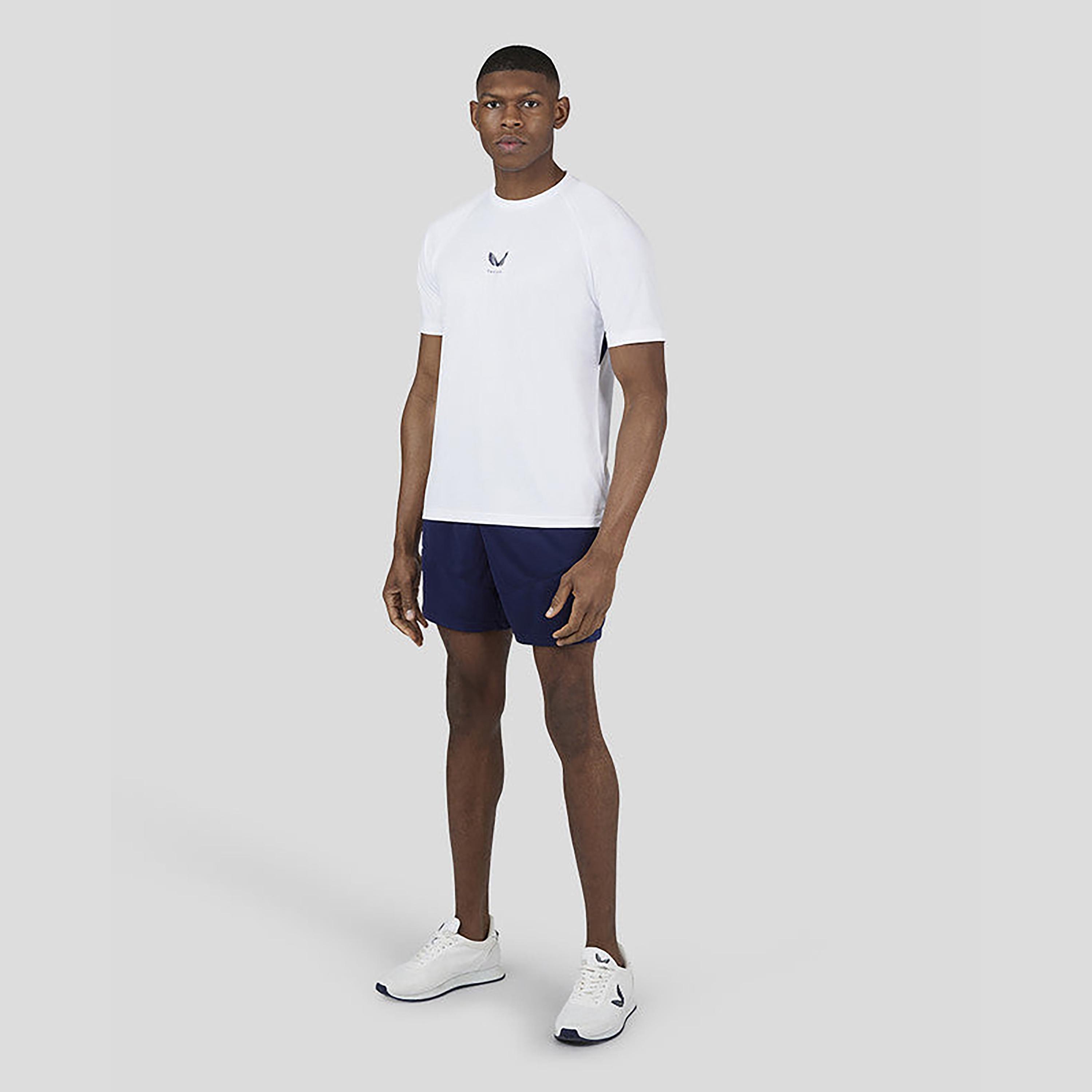 Castore Men's Round Neck Short Sleeves Performance SS Tee - White-men-clothing-sportswearandactivewear-tshirtsandpolos-image-3