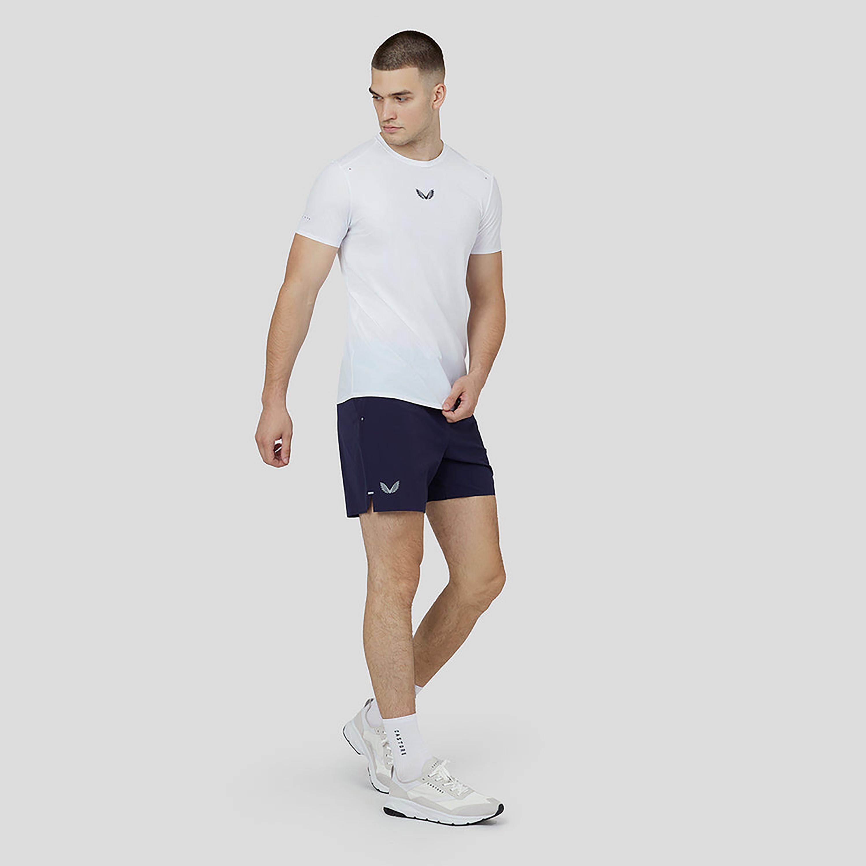 Castore Elasticated Waistband Men's Zone Lightweight Ventilated (6”) Training Shorts - Midnight Navy-men-clothing-sportswearandactivewear-bottoms-image-4