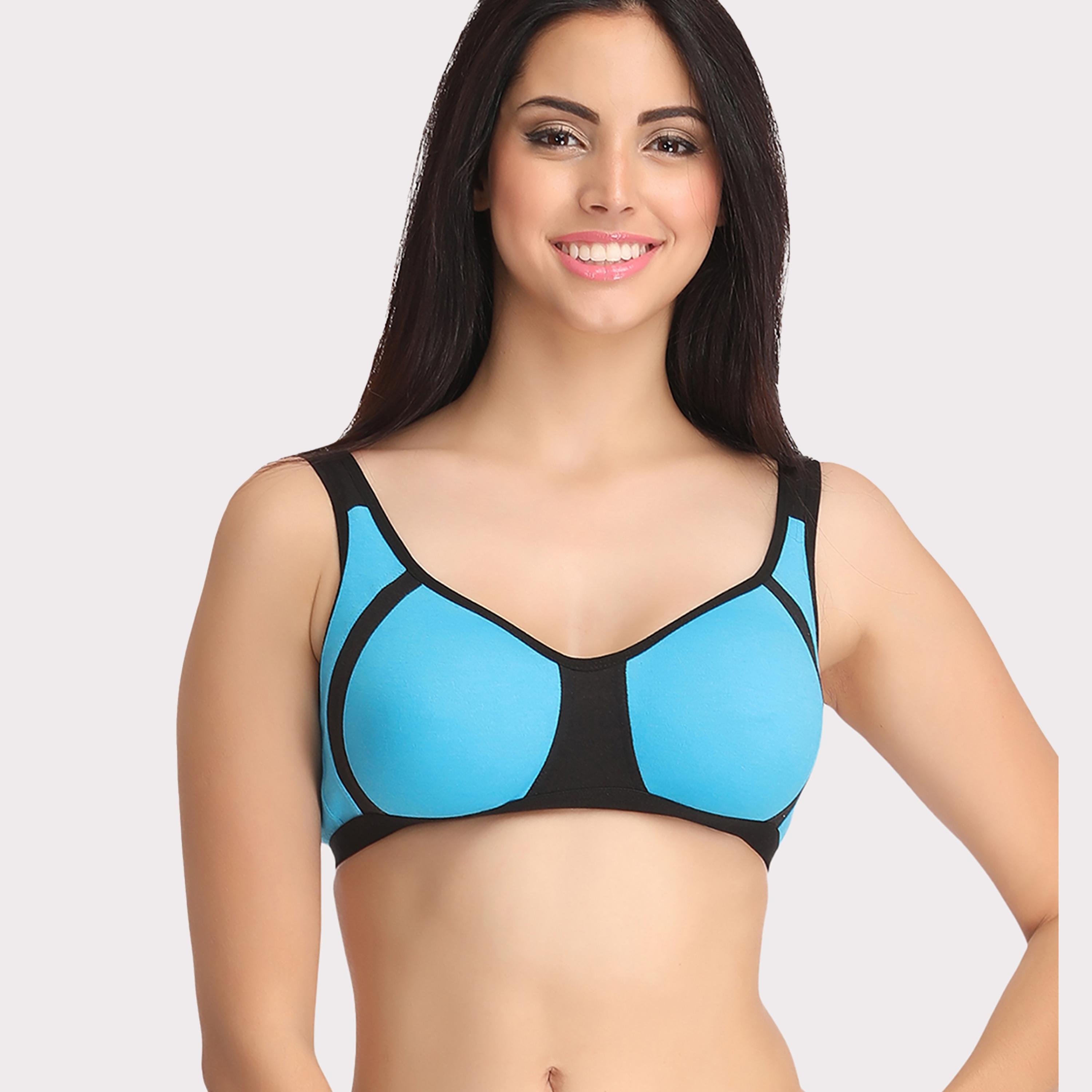Clovia Pack of 3 Support Non-Padded Colorblocked Full Coverage Women's Bra Cotton in Multicolour-women-clothing-lingerie-bras-image-12