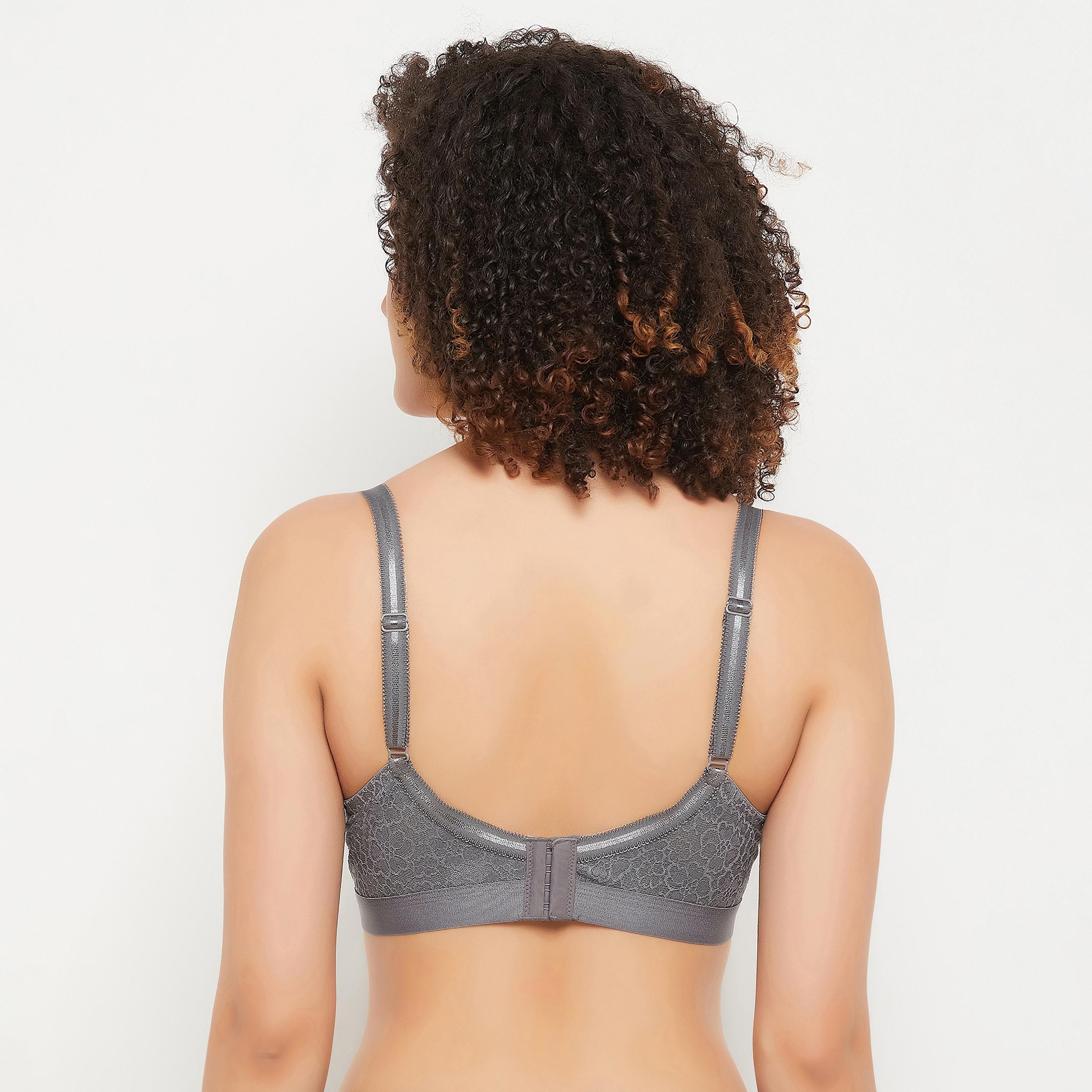 مجموعة من 3 حمالات صدر نسائية كاملة الحجم غير مبطنة بسلك قطنية متعددة الألوان-women-clothing-lingerie-bras-image-2