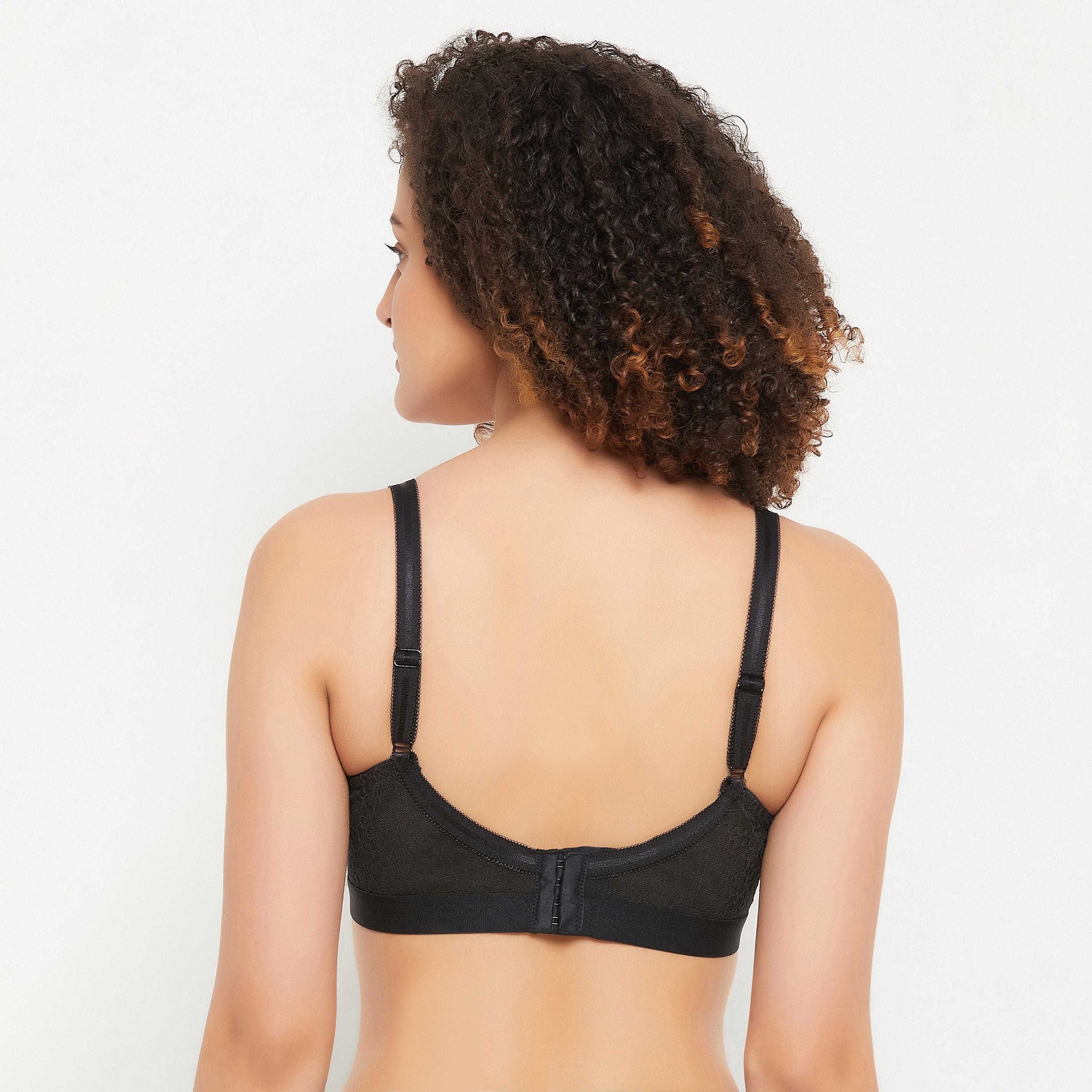 مجموعة من 3 حمالات صدر نسائية كاملة الحجم غير مبطنة بسلك قطنية متعددة الألوان-women-clothing-lingerie-bras-image-6