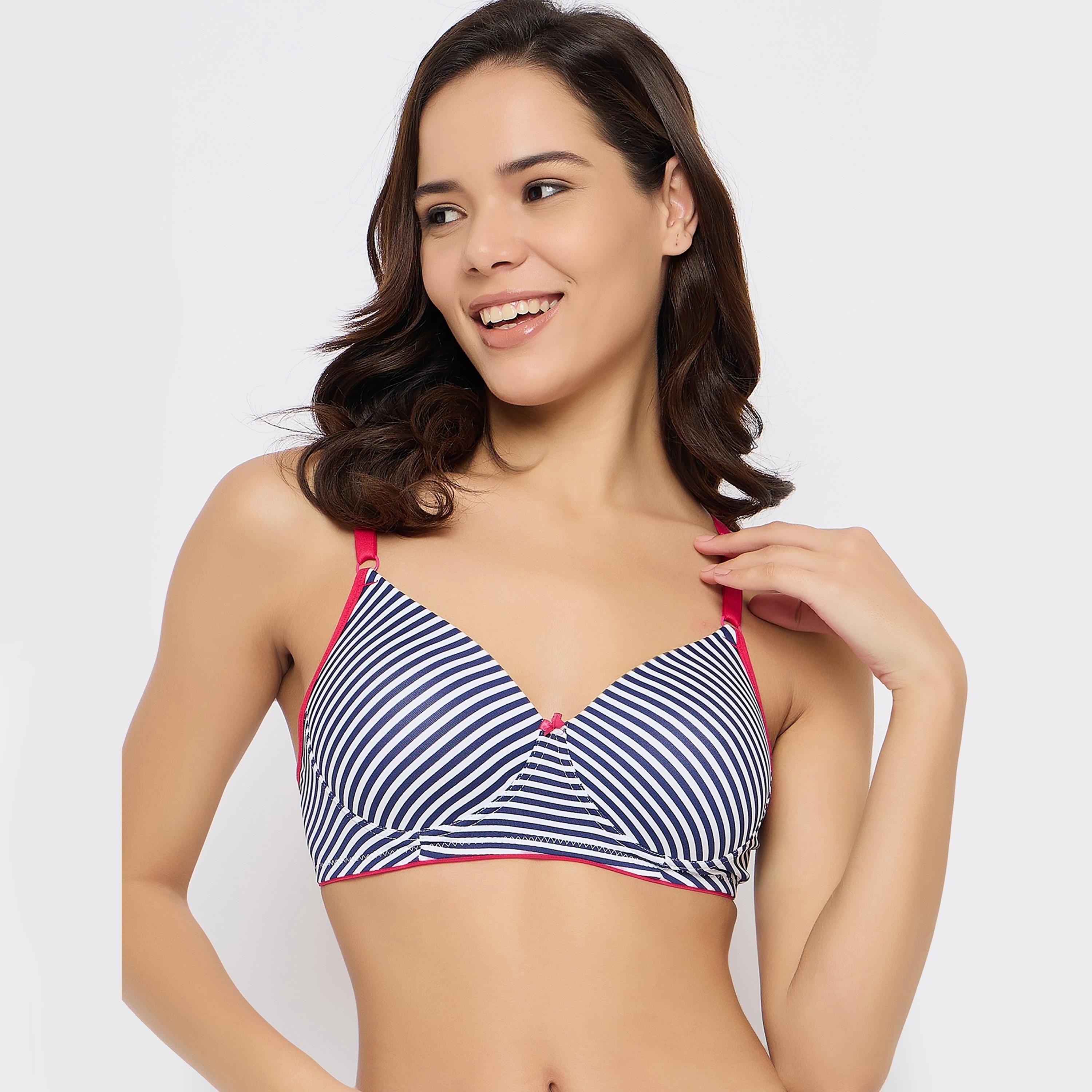 Clovia Pack of 3 Padded Non-Wired Full Cup Printed Multiway T-shirt Women's Bra in Multicolour-women-clothing-lingerie-bras-image-19