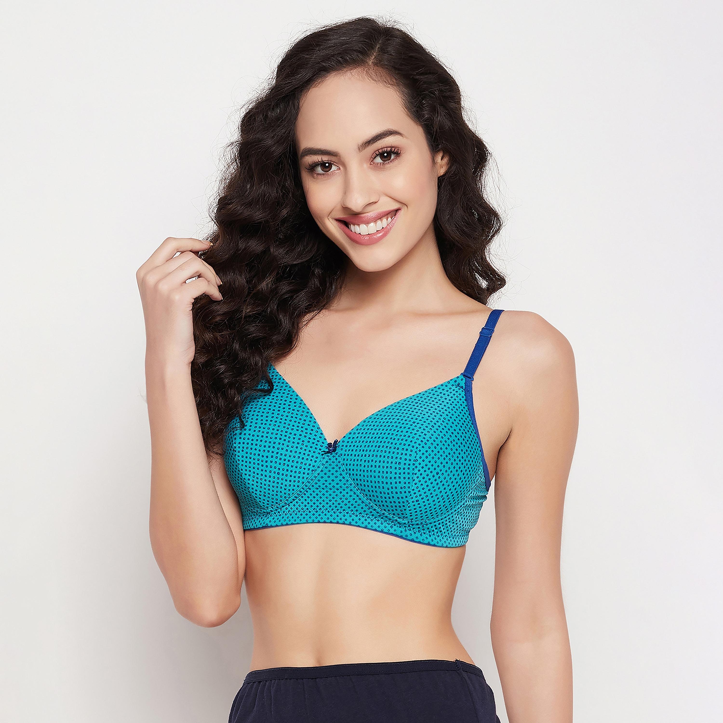 Clovia Pack of 3 Padded Non-Wired Full Cup Printed Multiway T-shirt Women's Bra in Multicolour-women-clothing-lingerie-bras-image-5