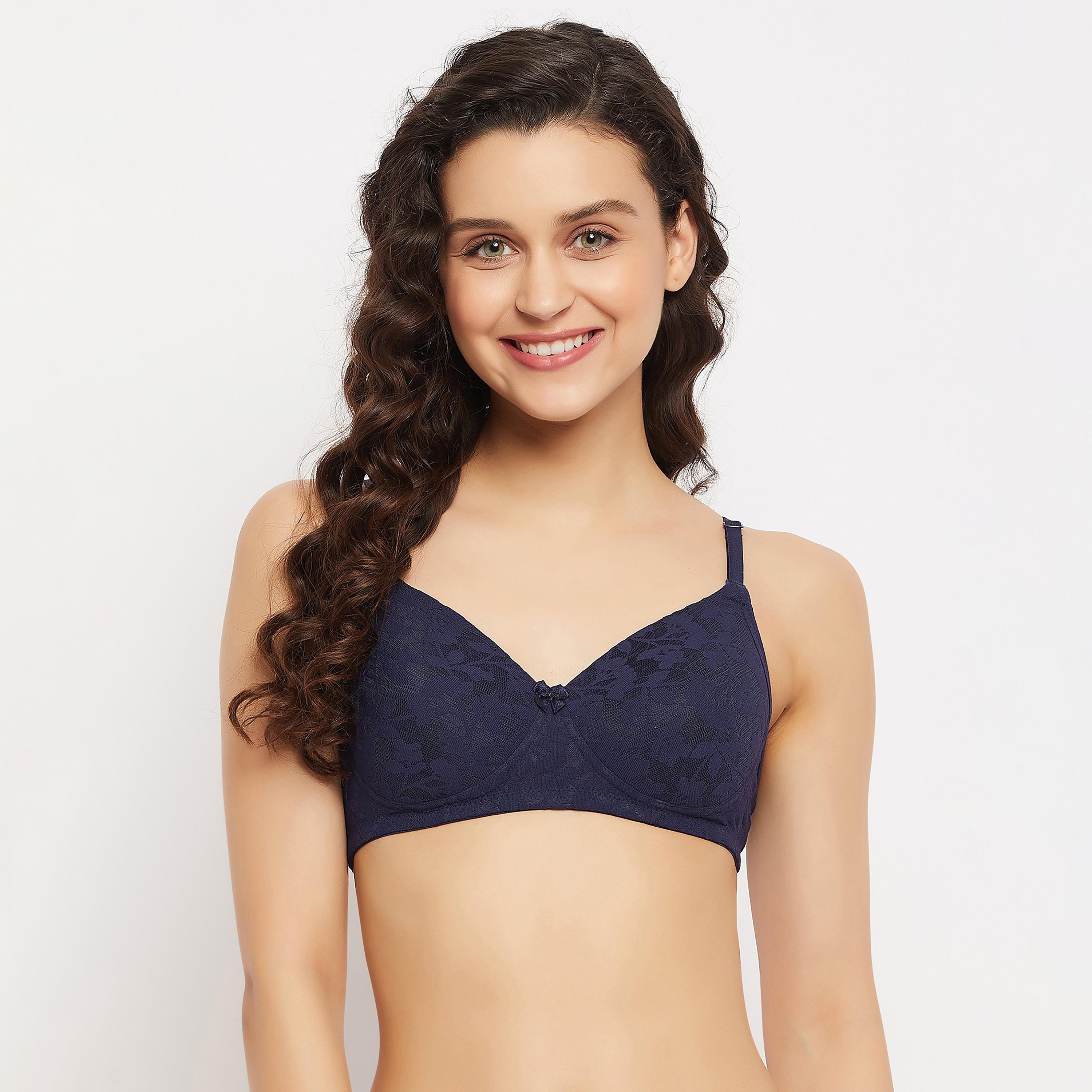 Clovia Pack of 3 Padded Non-Wired Full Cup Multiway Women's Bra - Lace in Multicolour-women-clothing-lingerie-bras-image-12