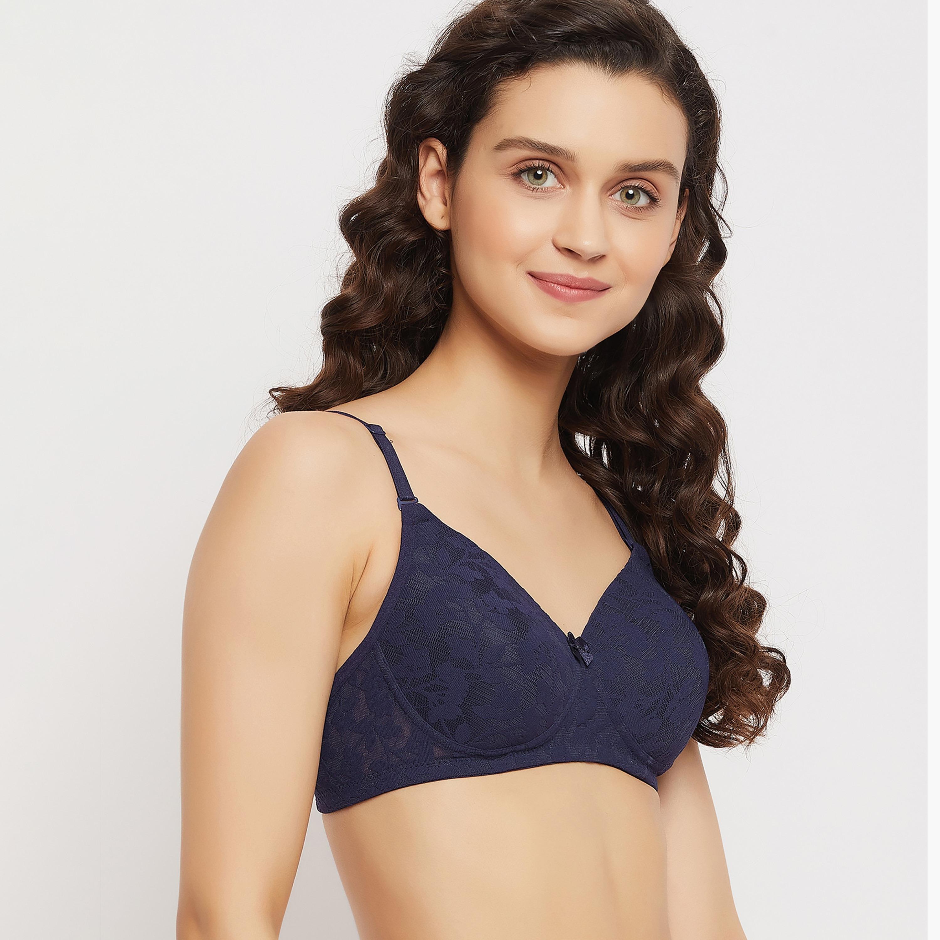 Clovia Pack of 3 Padded Non-Wired Full Cup Multiway Women's Bra - Lace in Multicolour-women-clothing-lingerie-bras-image-15