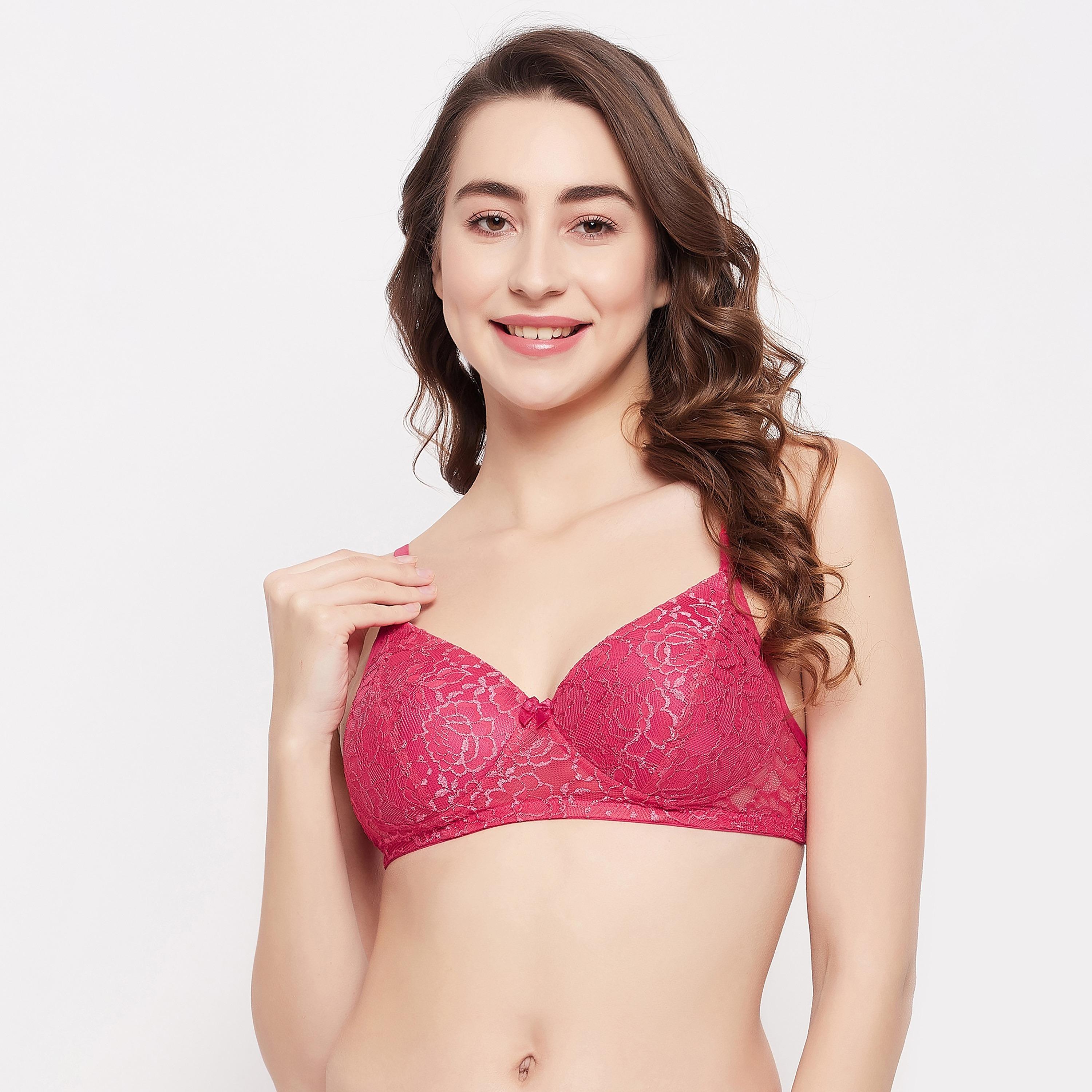 Clovia Pack of 3 Padded Non-Wired Full Cup Multiway Women's Bra - Lace in Multicolour-women-clothing-lingerie-bras-image-6