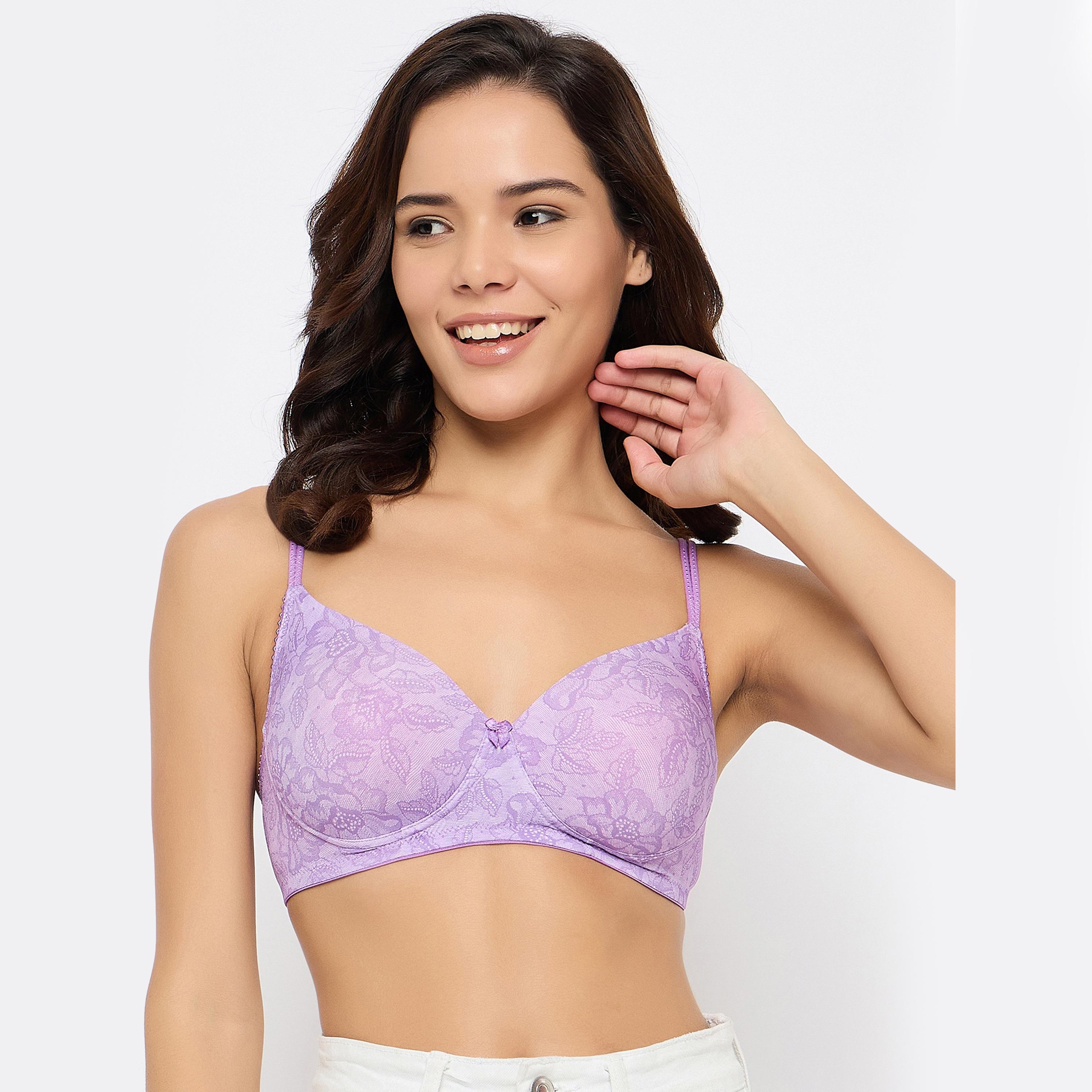 مجموعة من 3 حمالات صدر نسائية مبطنة بدون أسلاك بنمط زهور متعددة الألوان-women-clothing-lingerie-bras-image-14