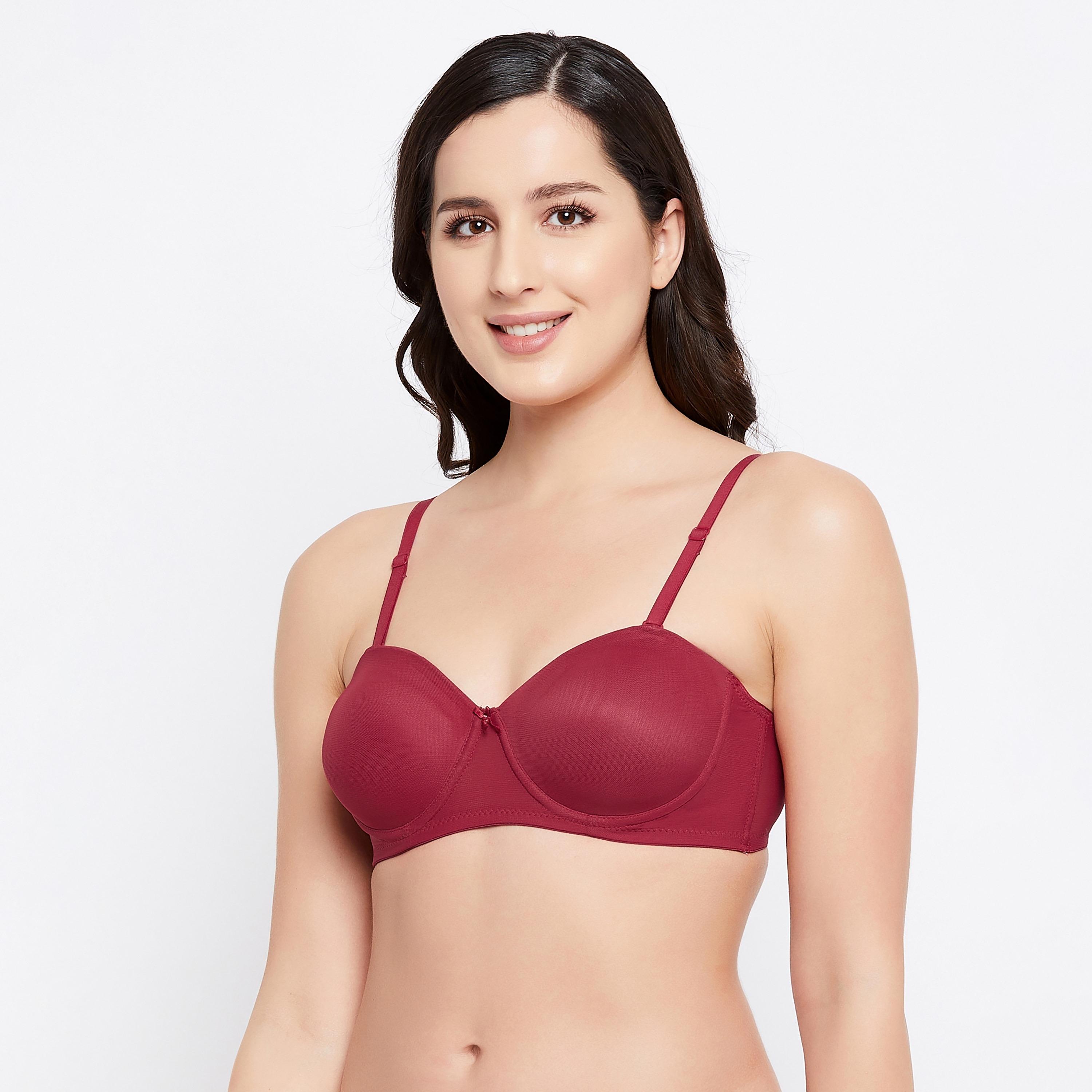 مجموعة من 3 حمالات صدر نسائية بدون حمالات مبطنة بسلك سفلي متعددة الألوان-women-clothing-lingerie-bras-image-12