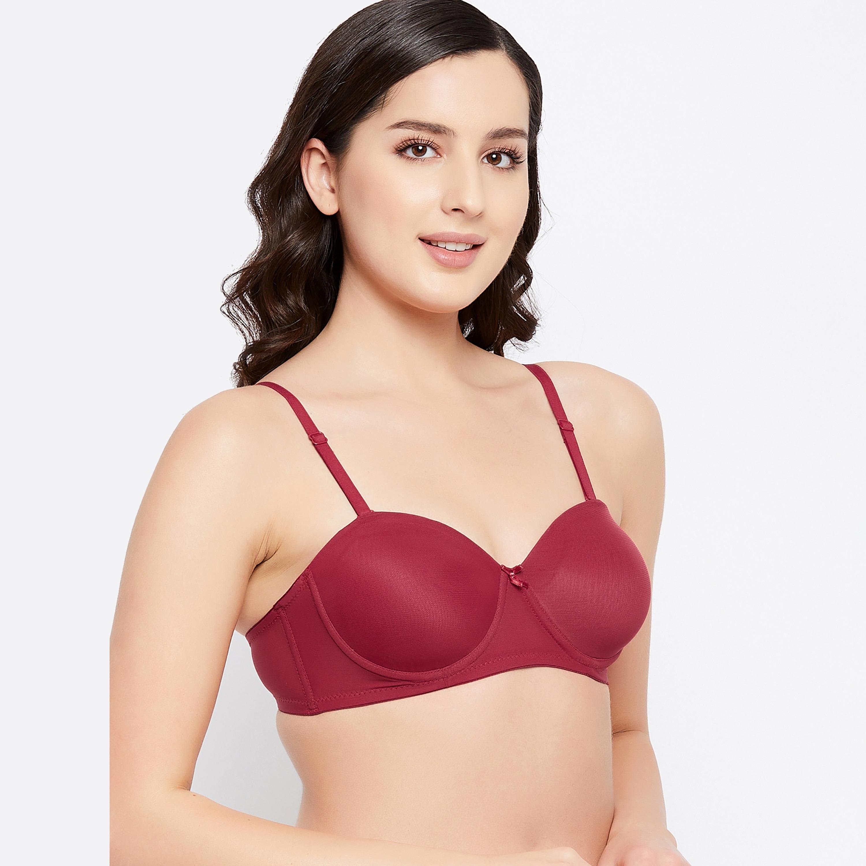 مجموعة من 3 حمالات صدر نسائية بدون حمالات مبطنة بسلك سفلي متعددة الألوان-women-clothing-lingerie-bras-image-17