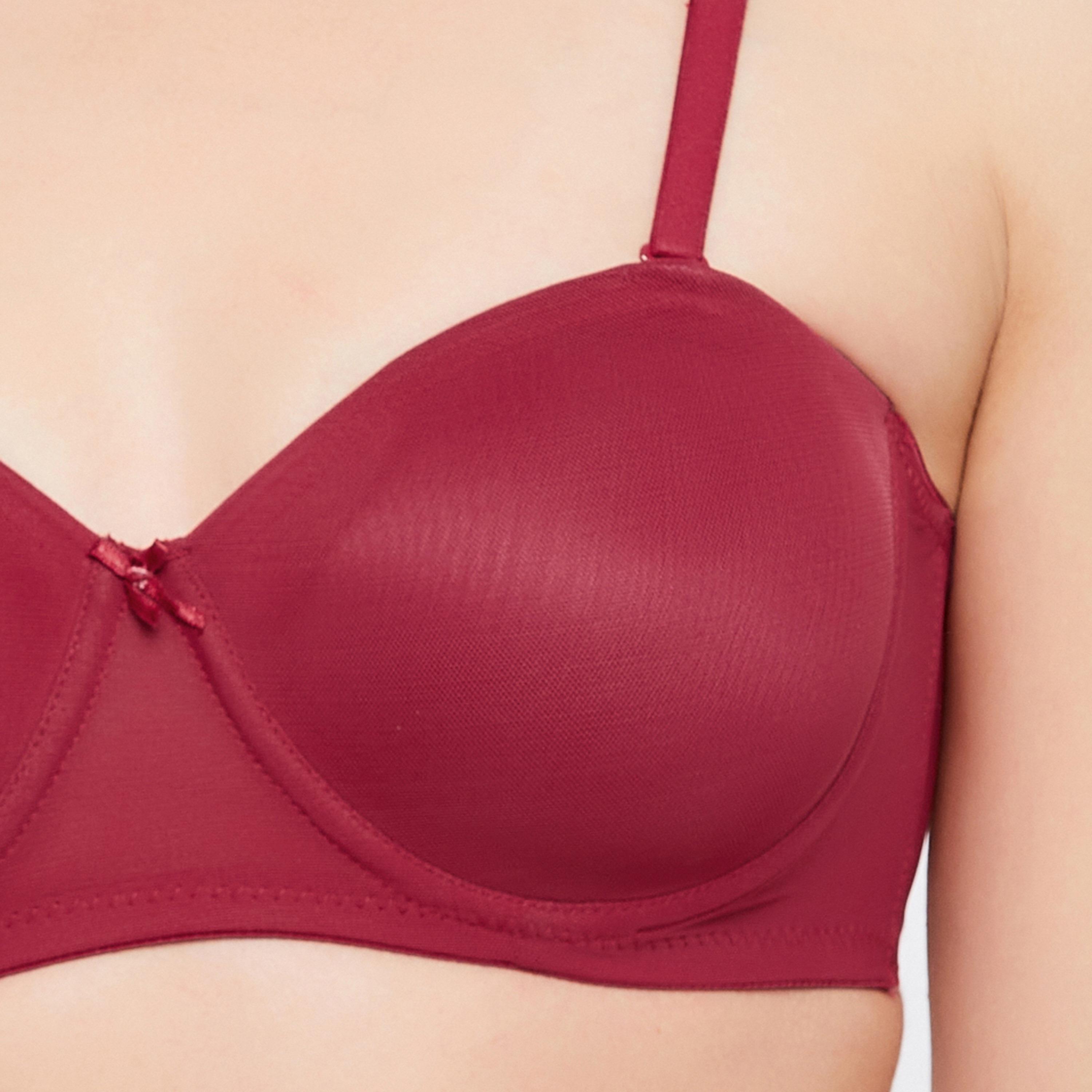 مجموعة من 3 حمالات صدر نسائية بدون حمالات مبطنة بسلك سفلي متعددة الألوان-women-clothing-lingerie-bras-image-19