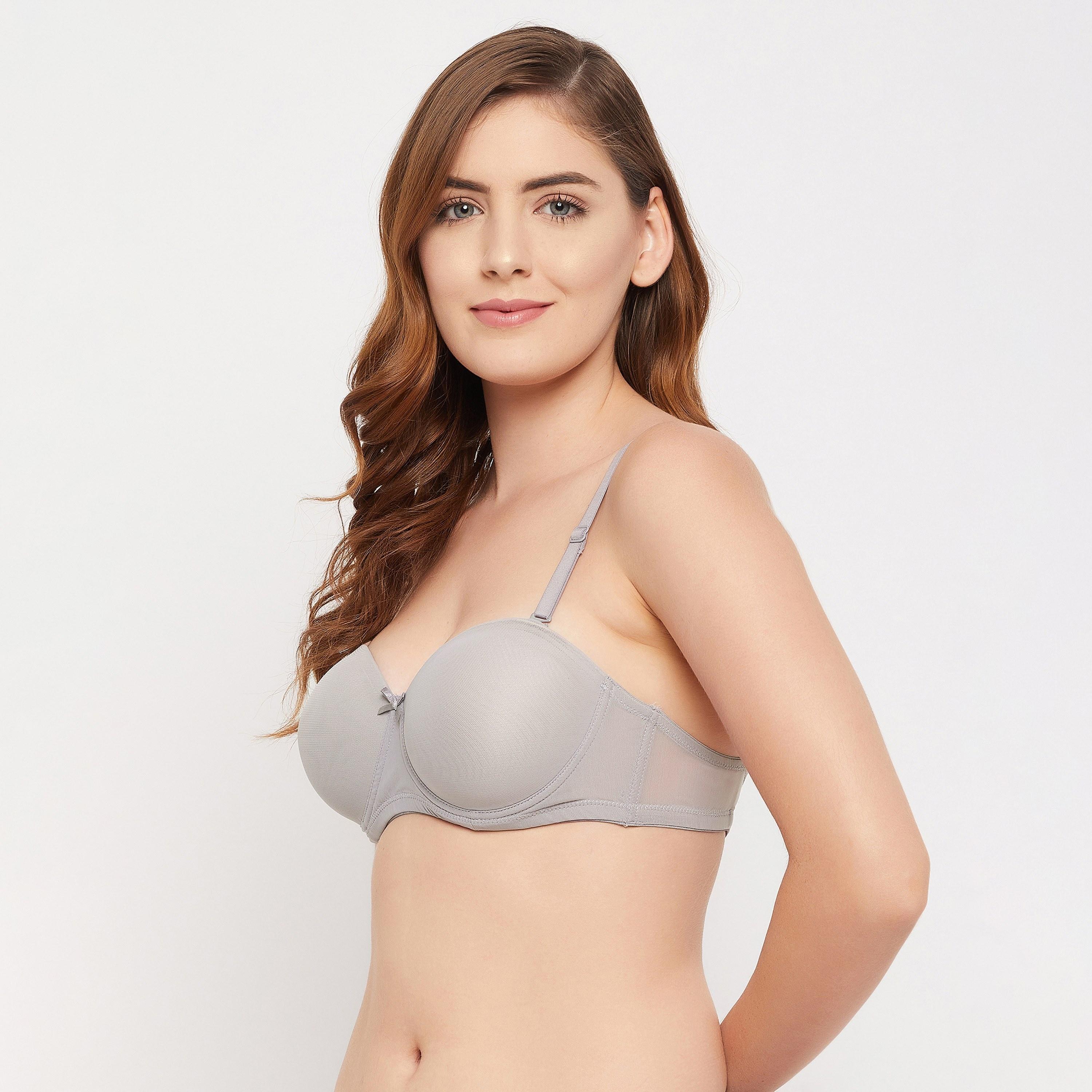 Clovia Pack of 3 Padded Underwired Full Cup Strapless Balconette Women's Bra in Multicolour-women-clothing-lingerie-bras-image-13