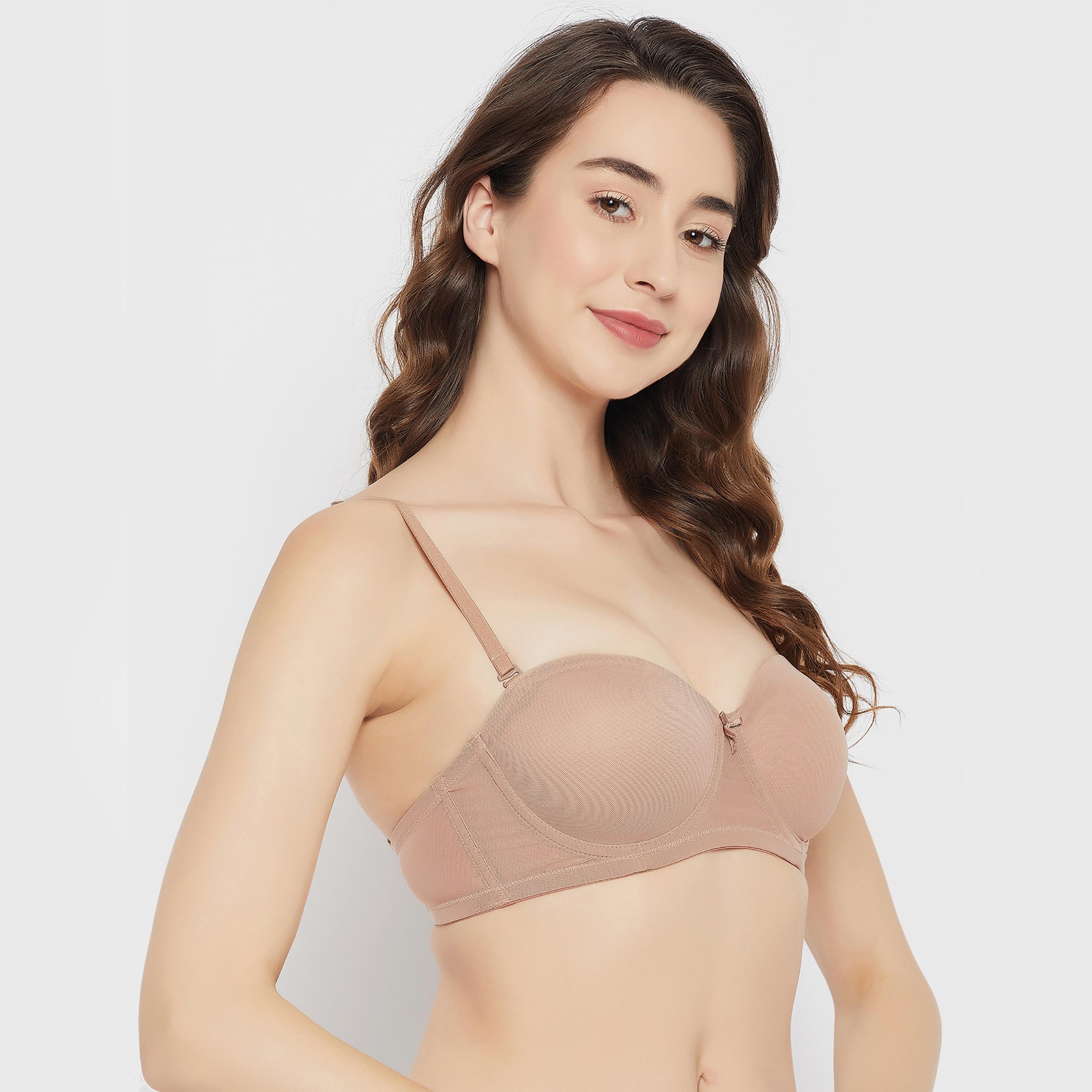 Clovia Pack of 3 Padded Underwired Full Cup Strapless Balconette Women's Bra in Multicolour-women-clothing-lingerie-bras-image-8