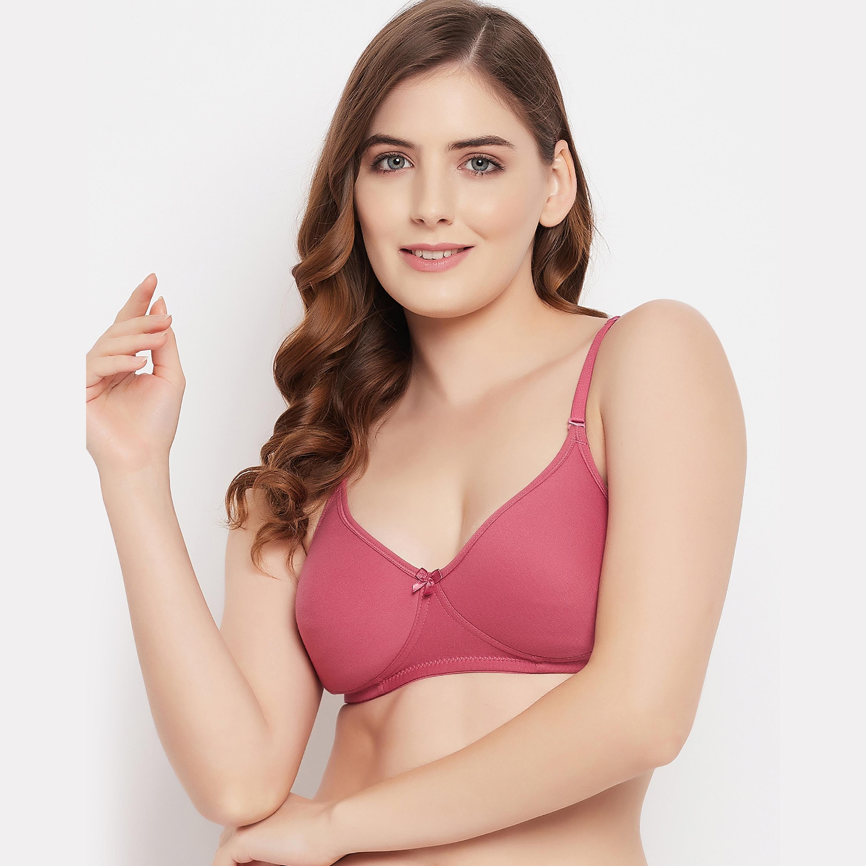 Clovia Pack of 3 Non-Padded Non-Wired Multiway T-shirt Women's Bra Cotton Rich in Multicolour-women-clothing-lingerie-bras-image-21