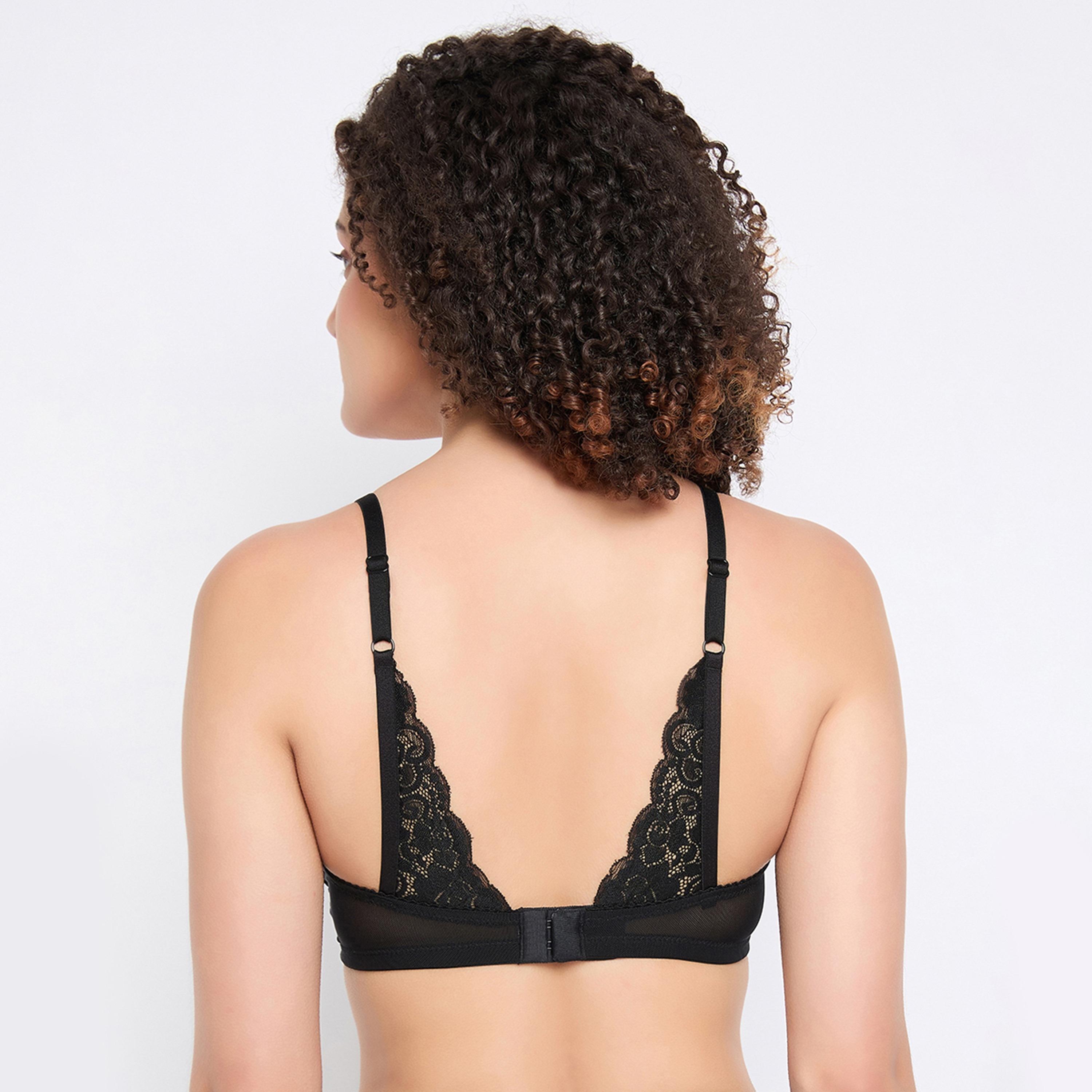 مجموعة من قطعتين من حمالة الصدر المبطنة بدون سلك للنساء دانتيل متعدد الألوان-women-clothing-lingerie-bras-image-5