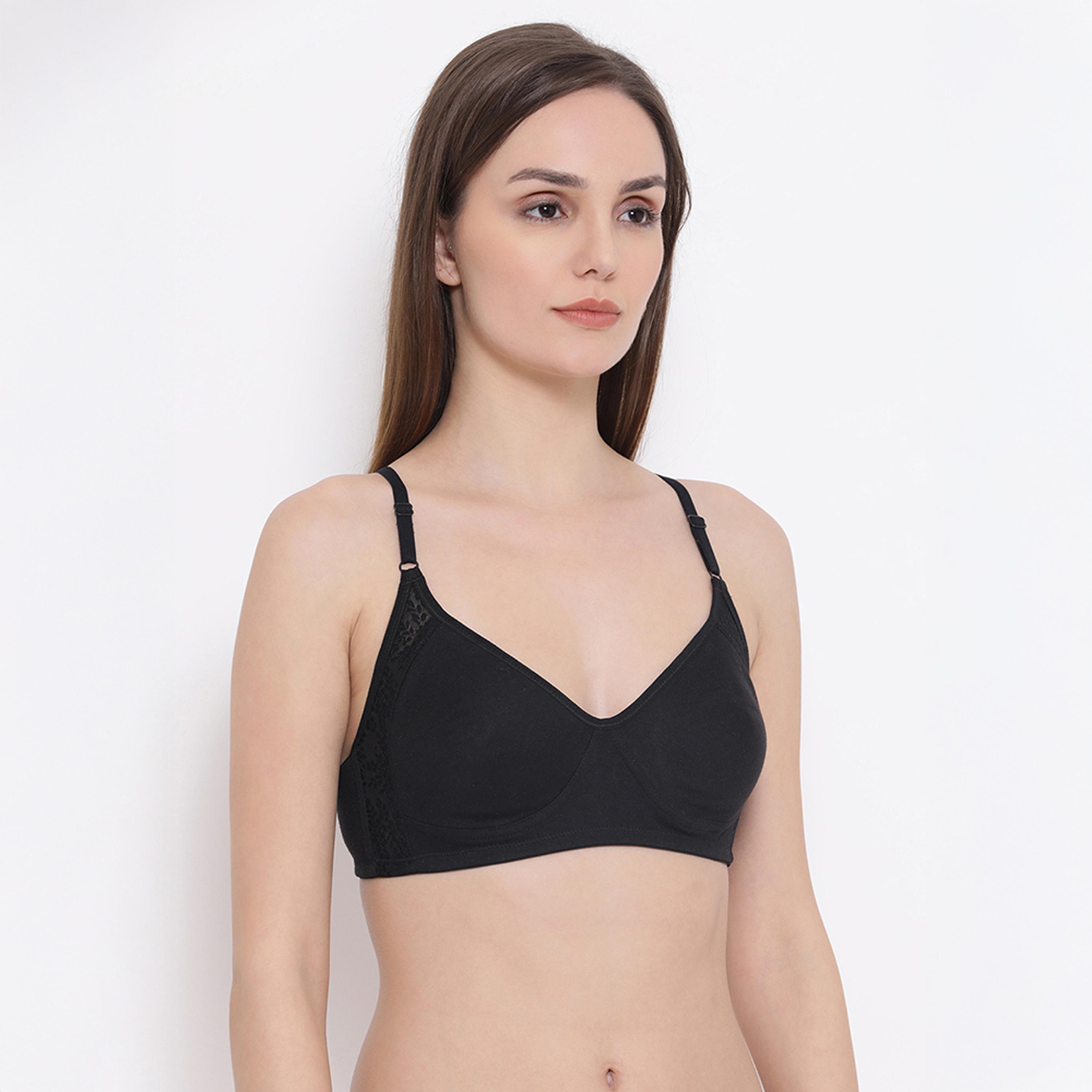 عبوة 2 حمالة صدر تي شيرت غير مبطنة، سبايسر كاب، متعددة الارتداء - بيج | أسود من كلوفيا-women-clothing-lingerie-bras-image-9
