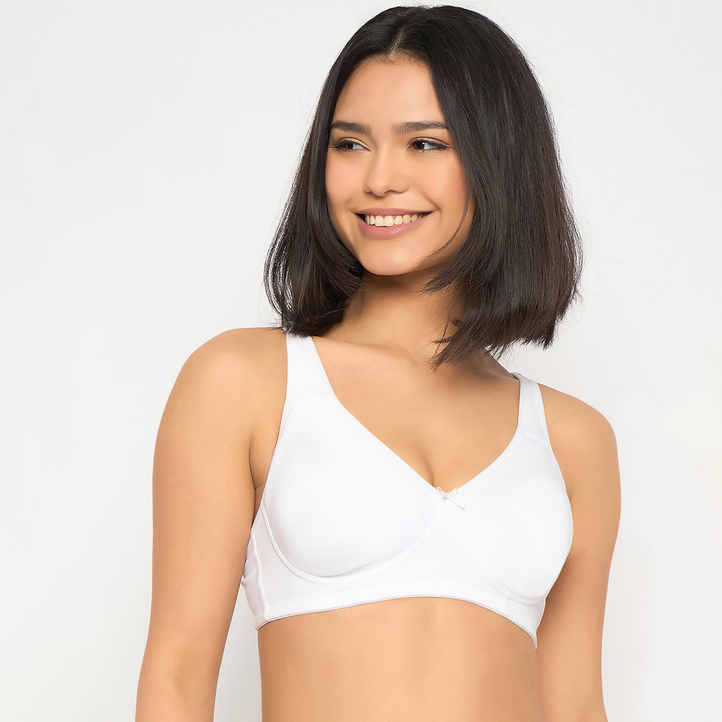 عبوة 2 حمالة صدر تي شيرت غير مبطنة، بدون سلك - أسود | أبيض من كلوفيا-women-clothing-lingerie-bras-image-7