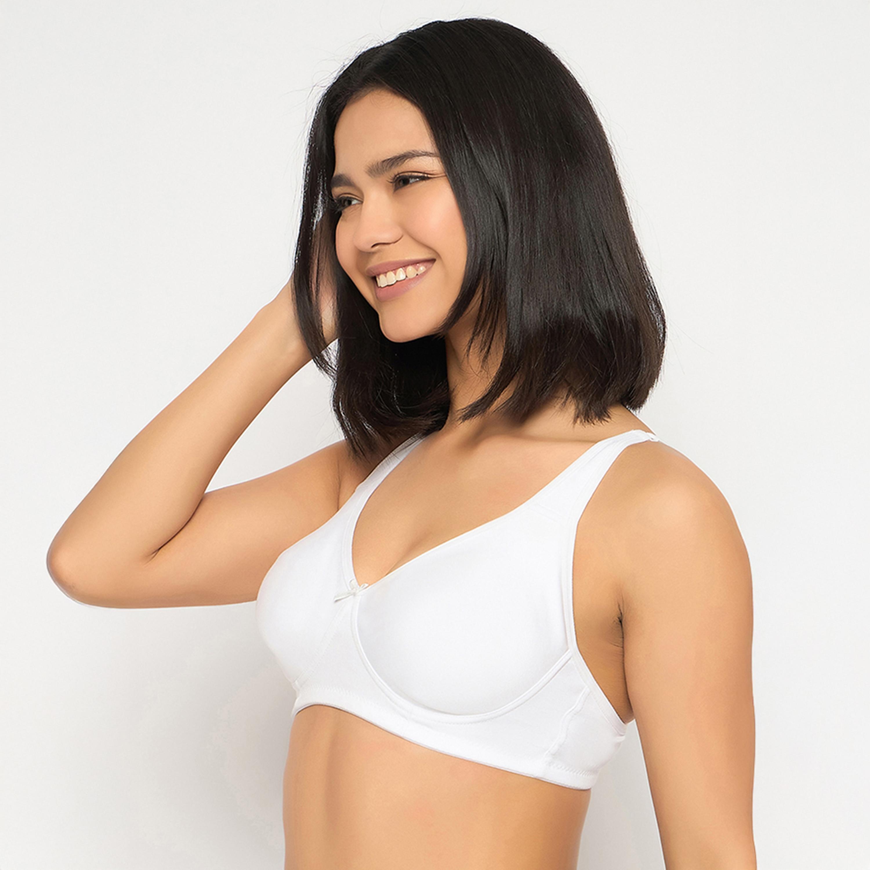 عبوة 2 حمالة صدر تي شيرت غير مبطنة، بدون سلك - أسود | أبيض من كلوفيا-women-clothing-lingerie-bras-image-9