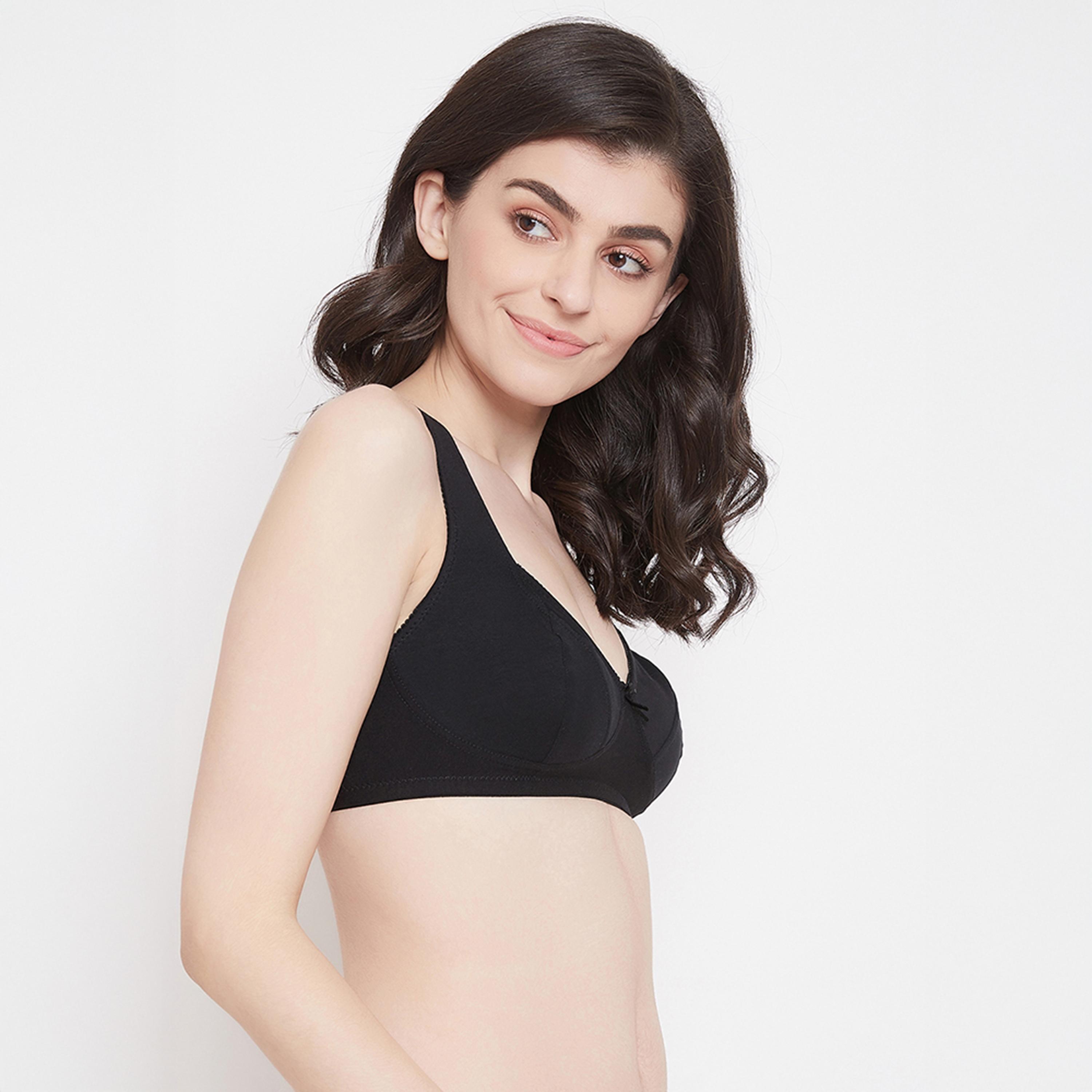 Clovia Pack of 2 Non-Padded Non-Wired Full Cup Women's Bra - Cotton-women-clothing-lingerie-bras-image-9