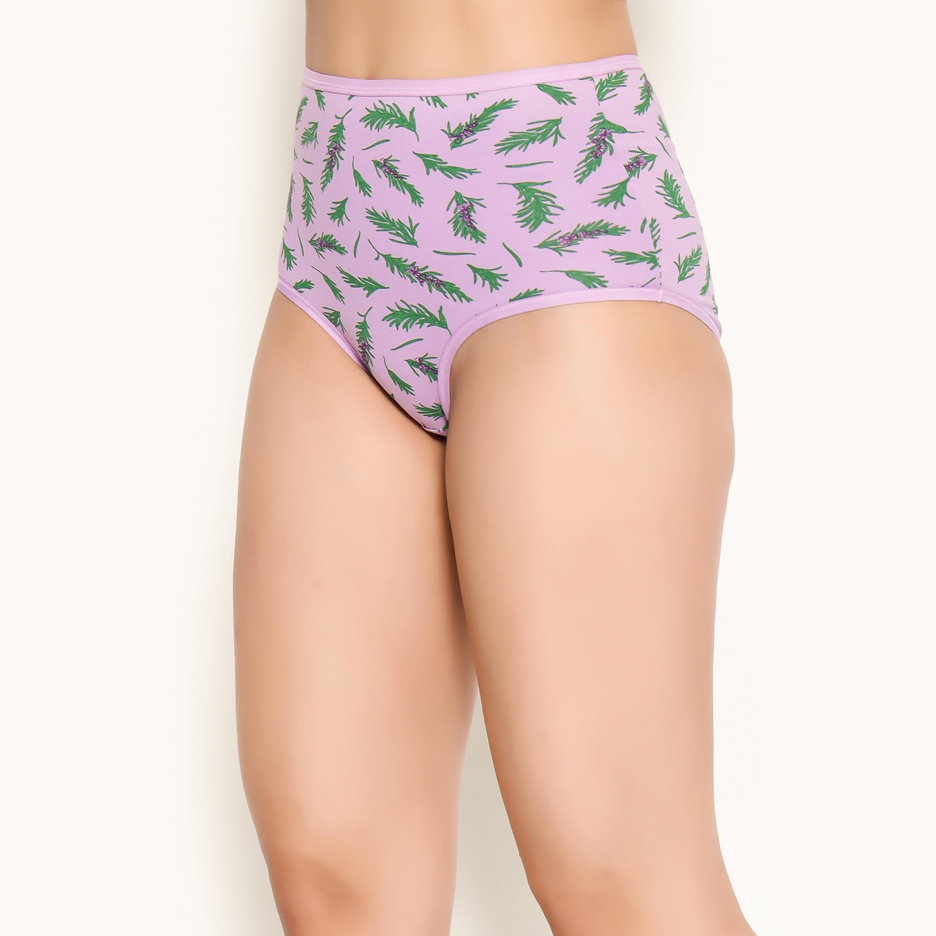Clovia Pack of 5 High Waist Printed Hipster Women's Panty - Cotton in Multicolour-women-clothing-lingerie-panties-image-20
