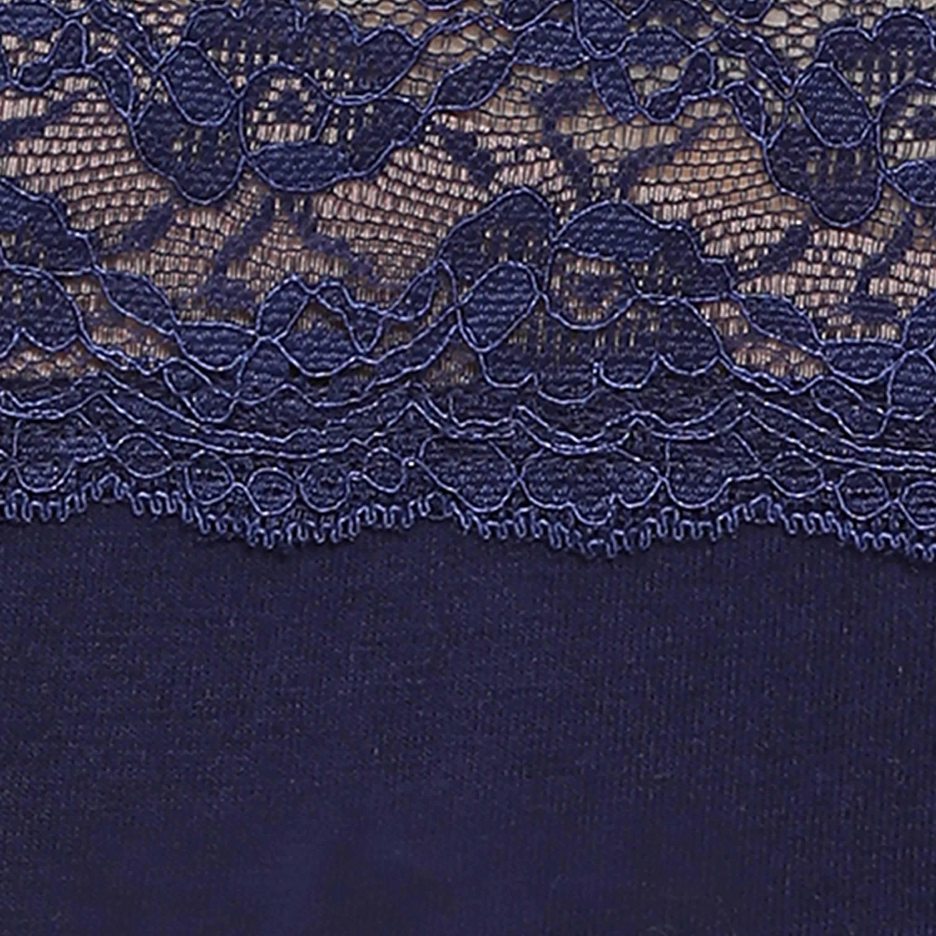 مجموعة من 5 سراويل داخلية نسائية من القطن عالية الخصر مع دانتيل متعددة الألوان-women-clothing-lingerie-panties-image-19