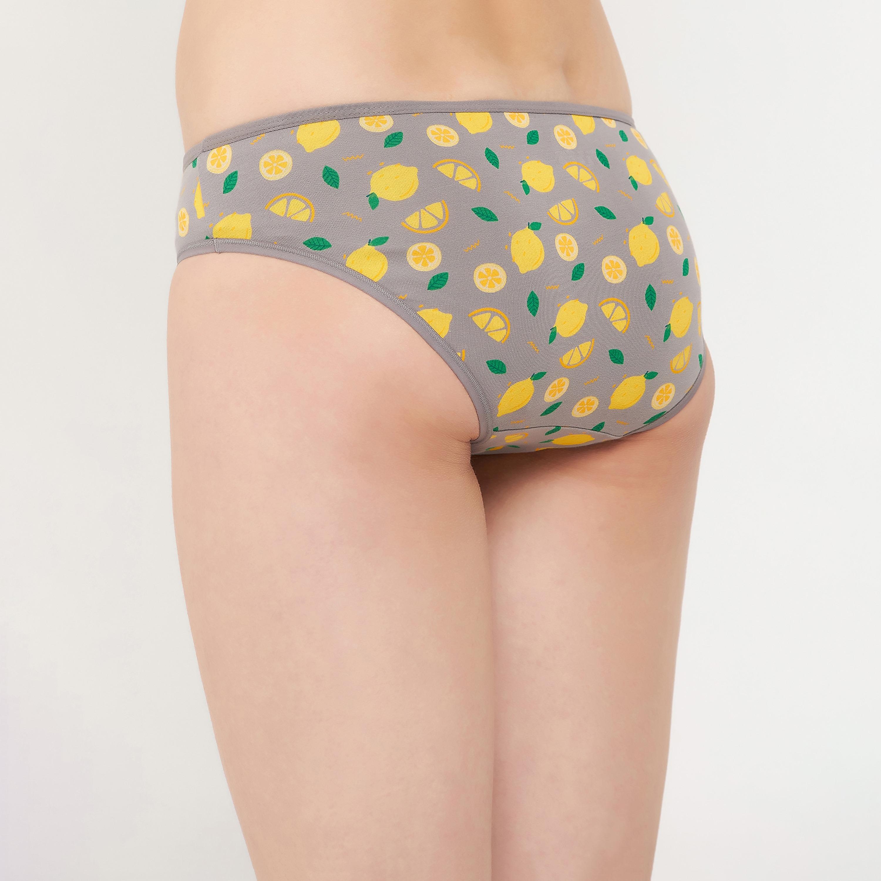 Clovia Pack of 5 Low Waist Printed Bikini Women's Panty - Cotton in Multicolour-women-clothing-lingerie-panties-image-16