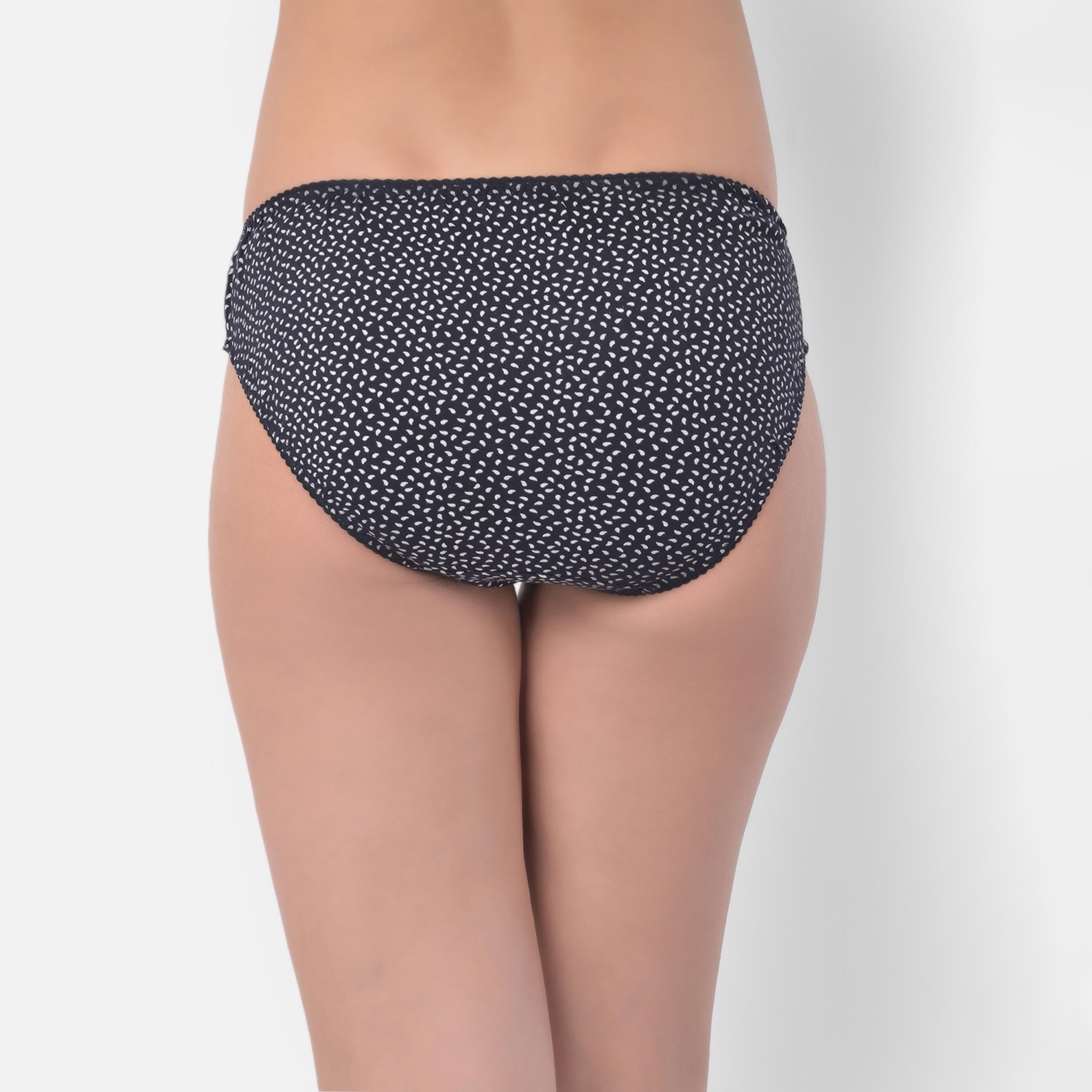 Clovia Pack of 5 Low Waist Printed Bikini Women's Panty-women-clothing-lingerie-panties-image-4