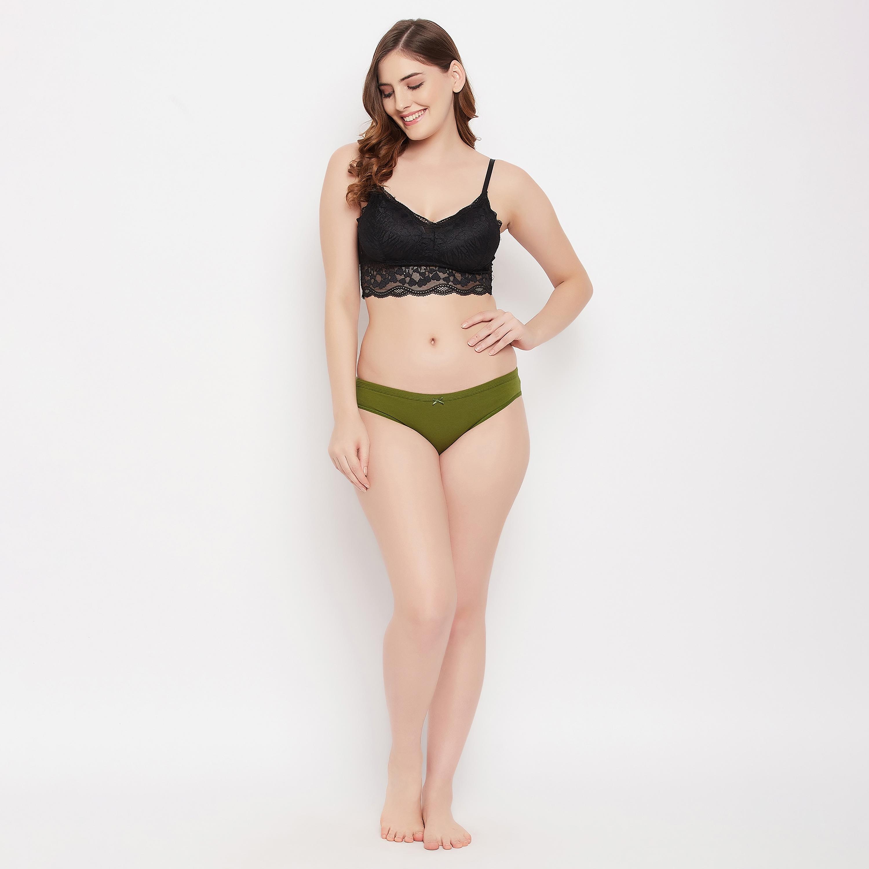 Clovia Pack of 5 Low Waist Bikini Women's Panty - Cotton-women-clothing-lingerie-panties-image-20