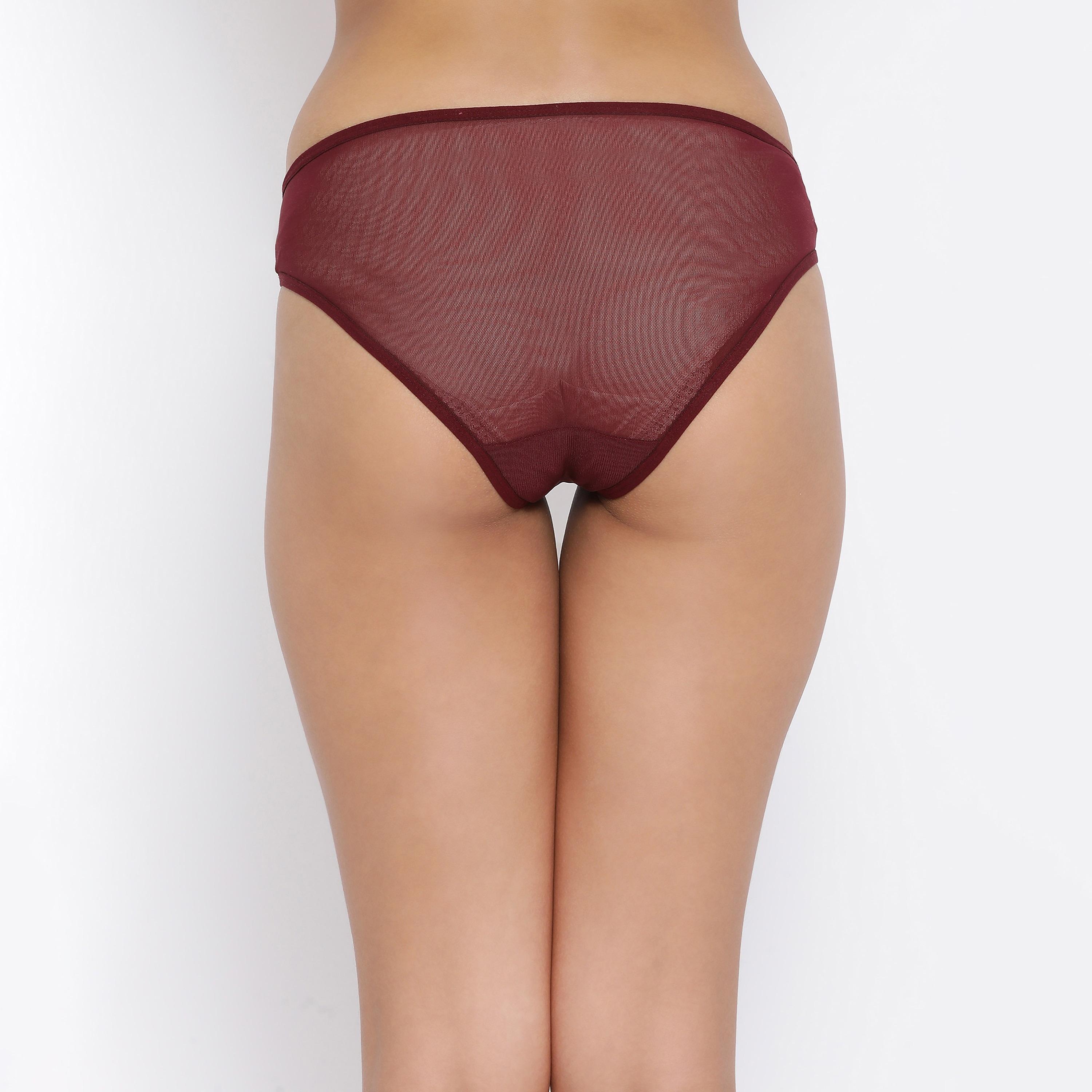 مجموعة من 5 قطع بيكيني داخلية نسائية منخفضة الخصر من كلوفيا-women-clothing-lingerie-panties-image-19