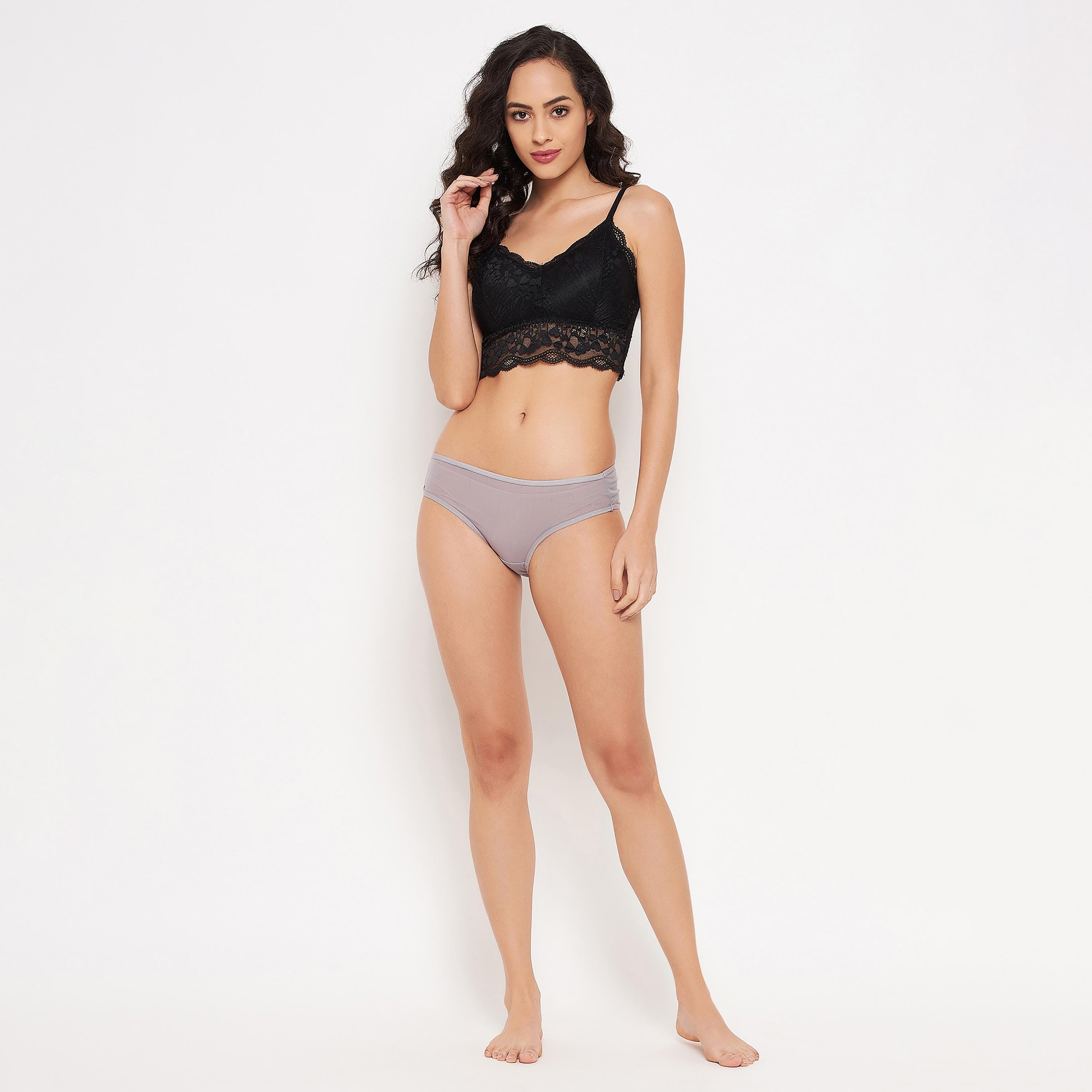مجموعة من 5 قطع بيكيني داخلية نسائية منخفضة الخصر من كلوفيا-women-clothing-lingerie-panties-image-21