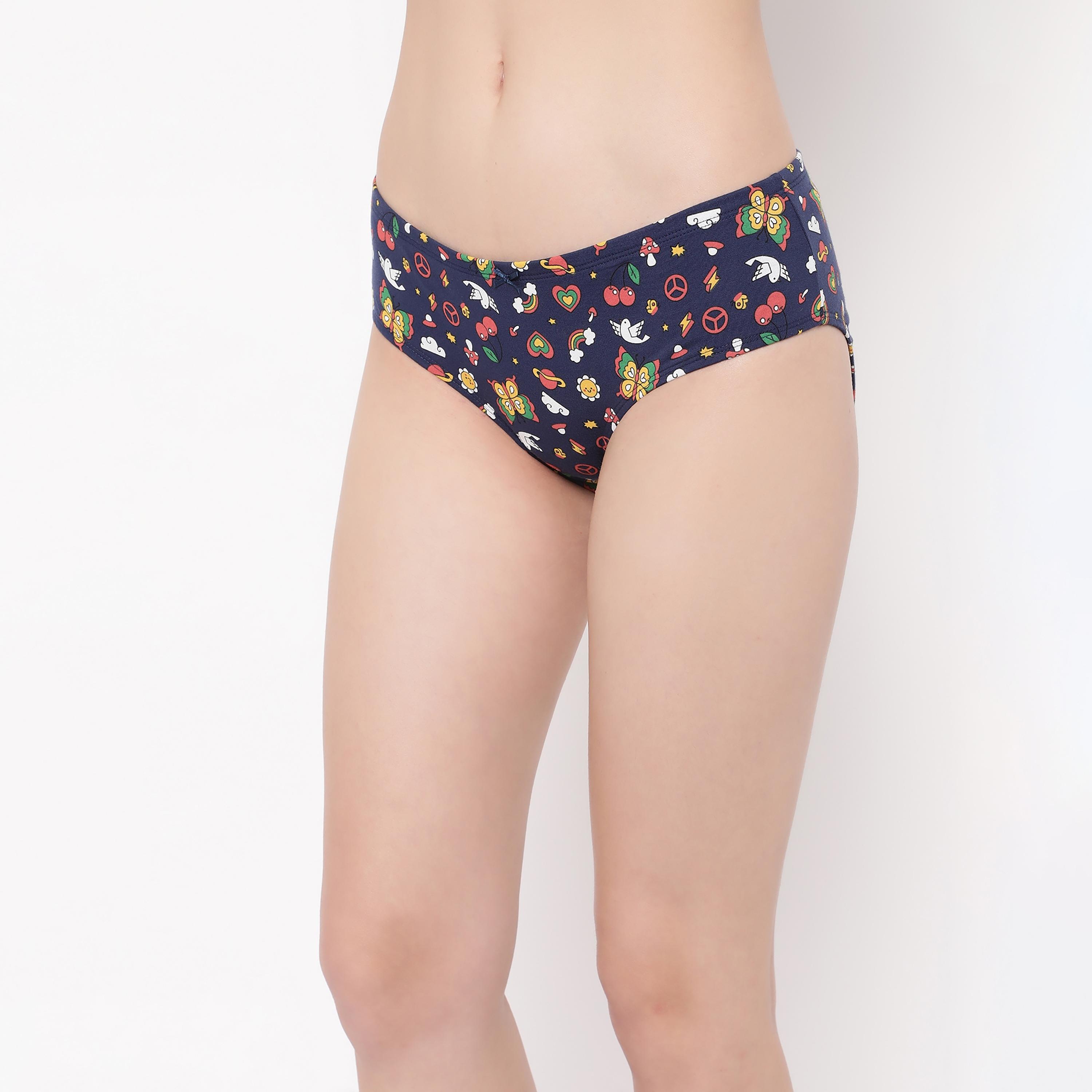 Clovia Pack of 5 Low Waist Printed Bikini Women's Panty-women-clothing-lingerie-panties-image-23