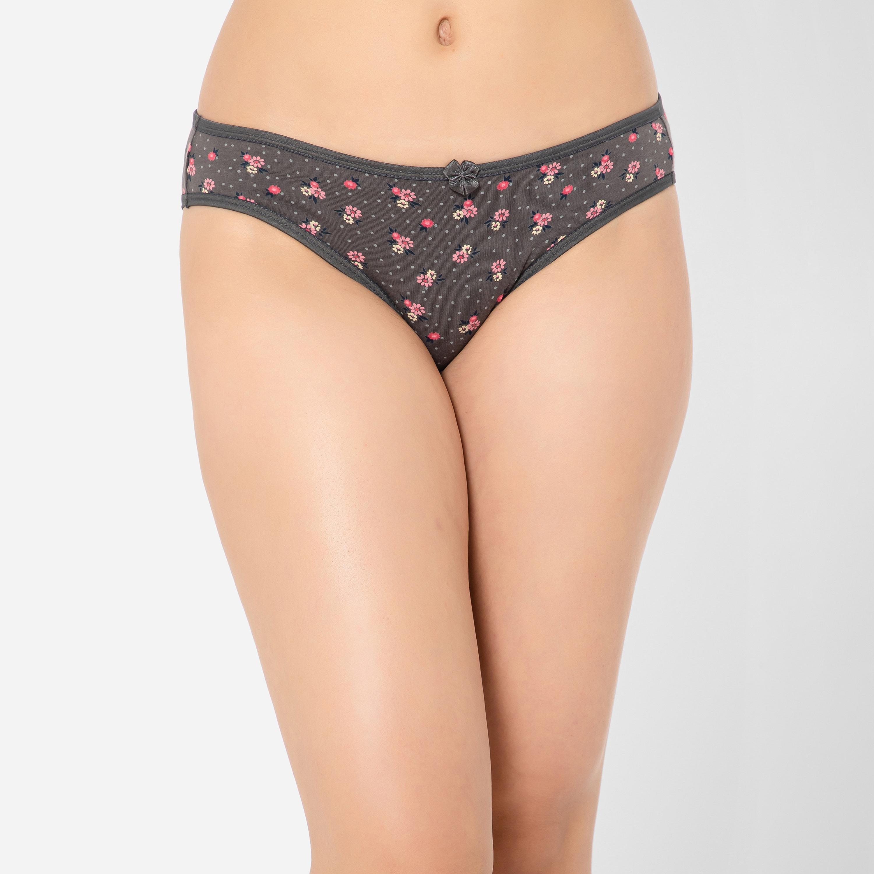 Clovia Pack of 5 Low Waist Printed Bikini Women's Panty-women-clothing-lingerie-panties-image-6