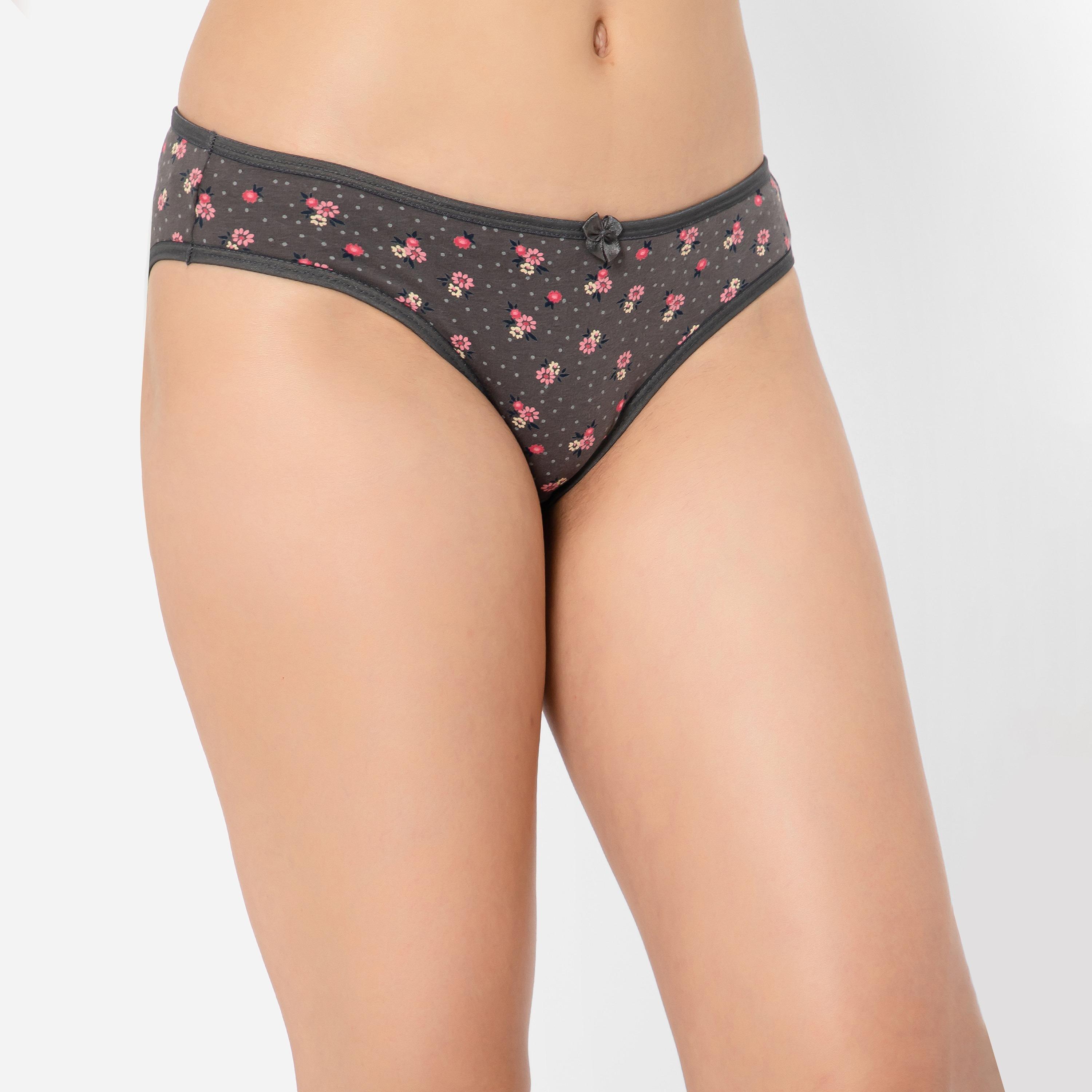 Clovia Pack of 5 Low Waist Printed Bikini Women's Panty-women-clothing-lingerie-panties-image-9