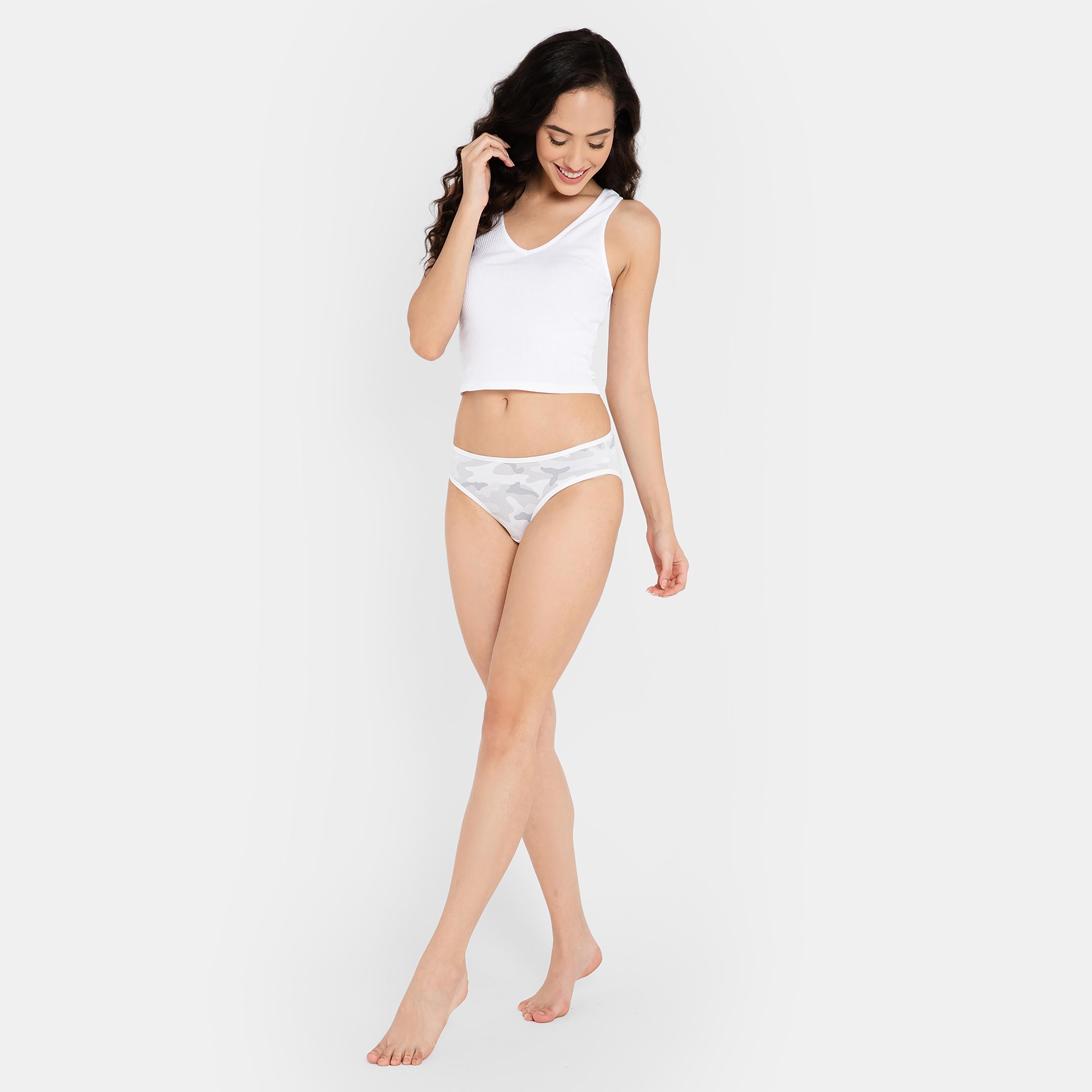 مجموعة من 5 قطع بيكيني مطبوعة منخفضة الخصر للنساء من كلوفيا-women-clothing-lingerie-panties-image-28