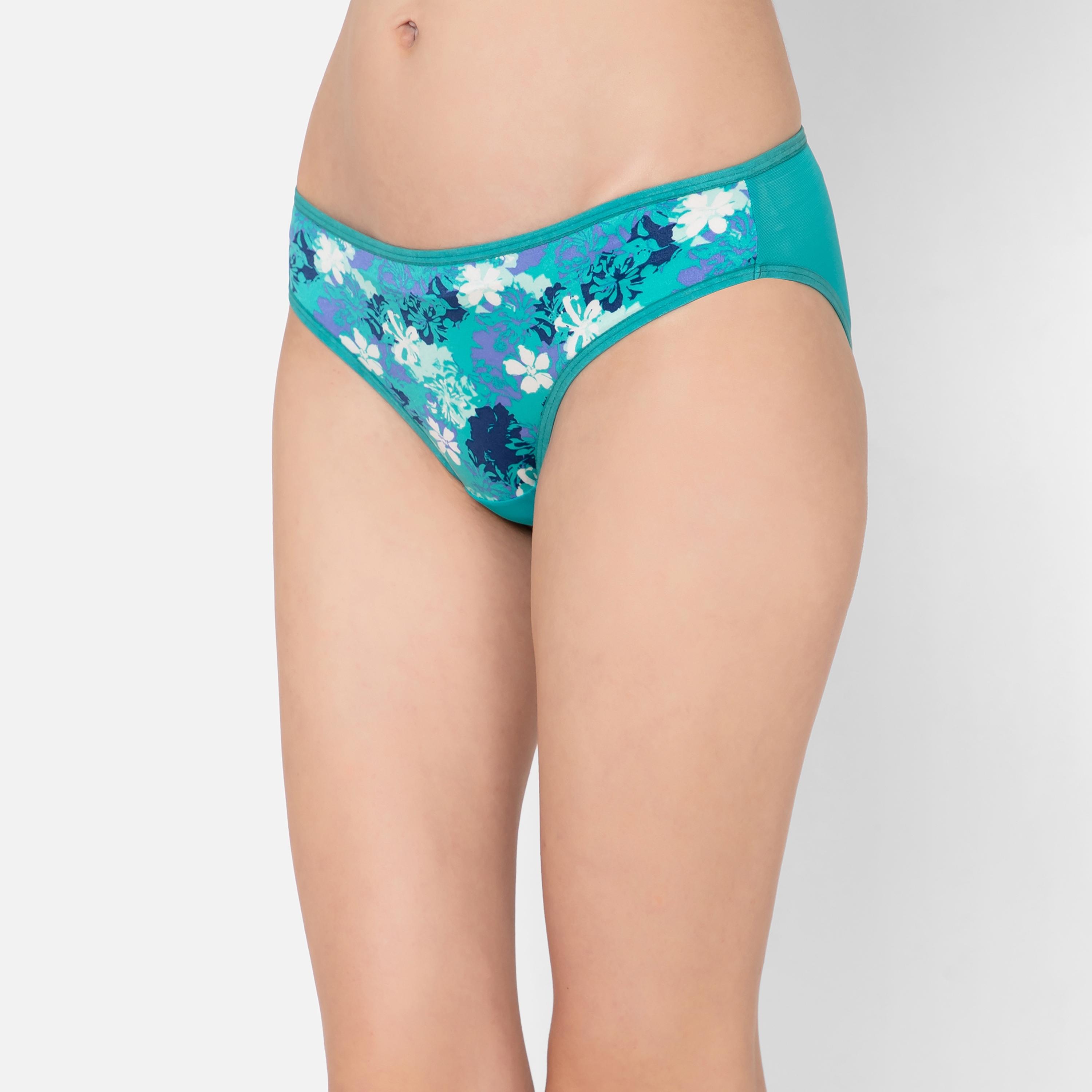 مجموعة من 5 قطع بيكيني مطبوعة منخفضة الخصر للنساء من كلوفيا-women-clothing-lingerie-panties-image-15