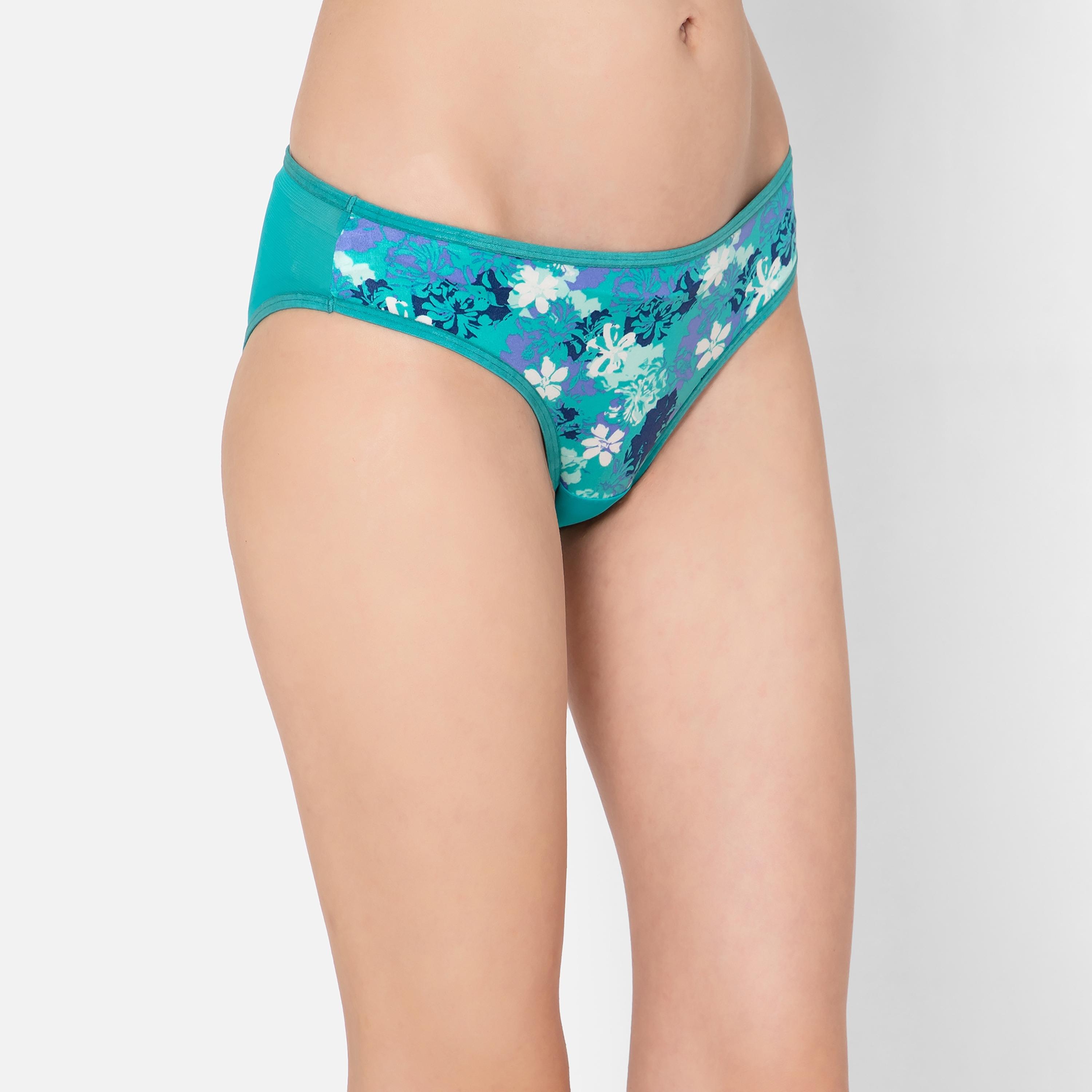 مجموعة من 5 قطع بيكيني مطبوعة منخفضة الخصر للنساء من كلوفيا-women-clothing-lingerie-panties-image-16